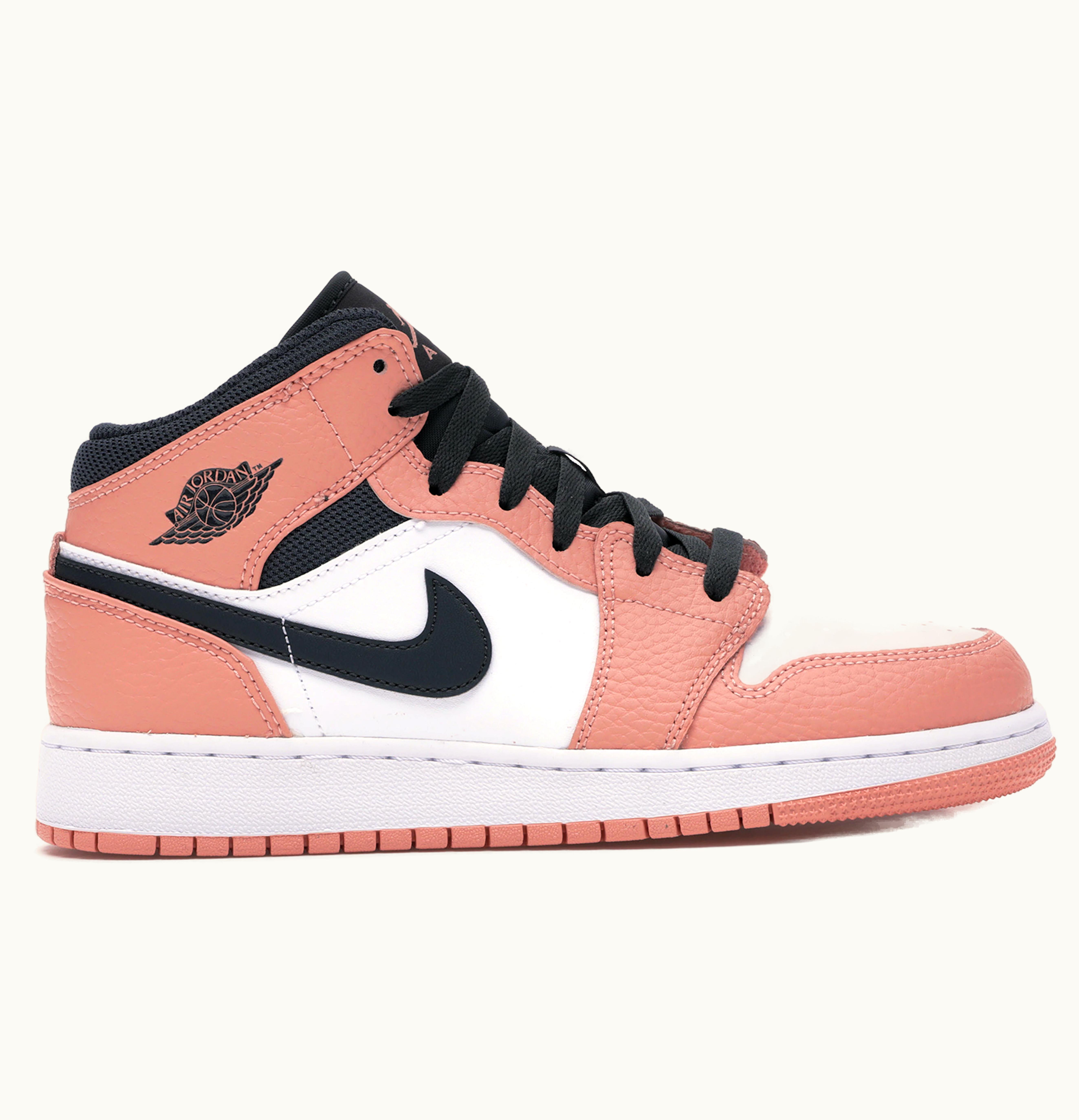 Jordan Air Jordan 1 Mid Pink Quartz GS