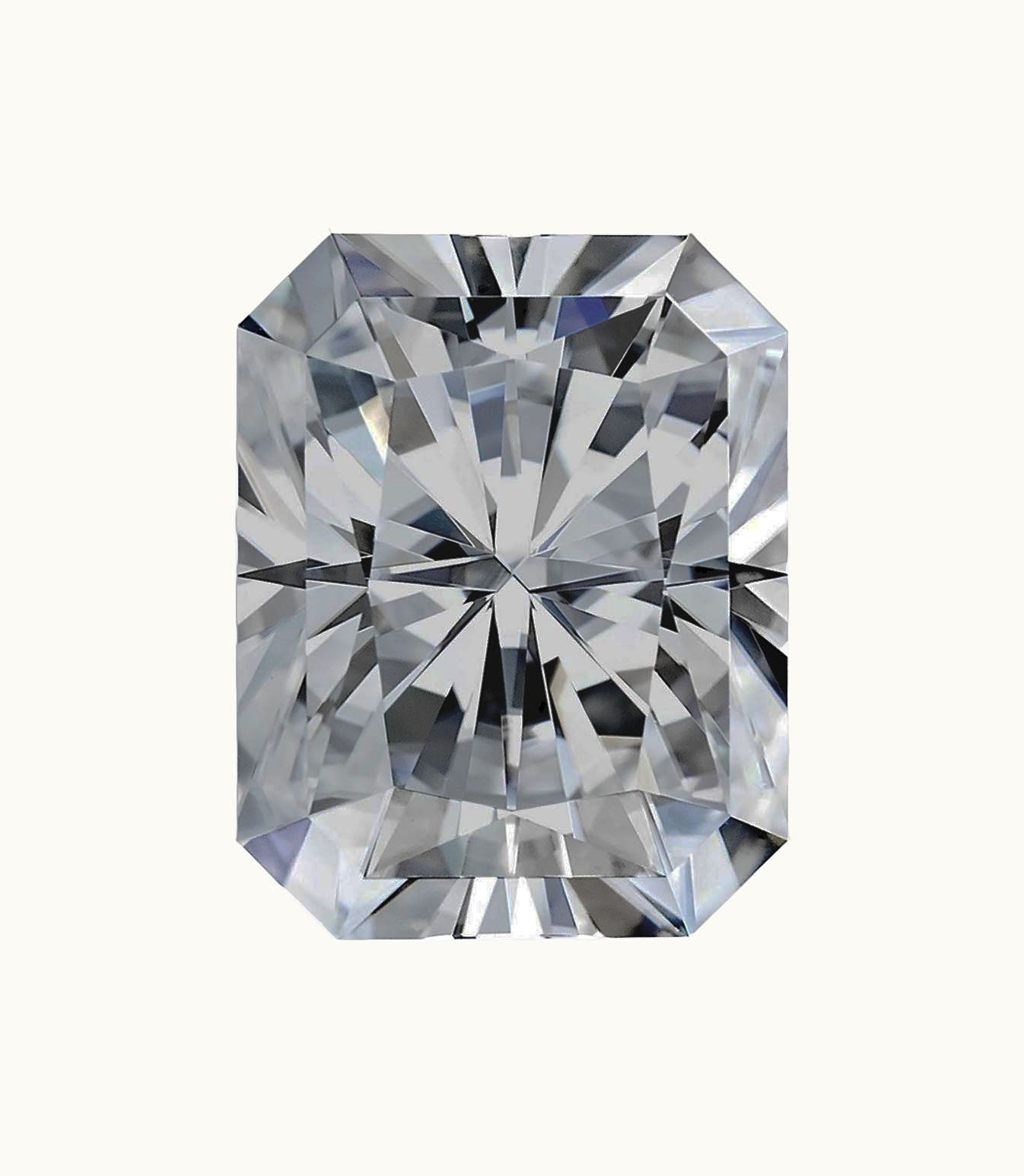 Loose Grey Diamonds Radiant Loose Grey Diamonds Color E - Clarity VVS1 - Cut Very Good - Shape Radiant