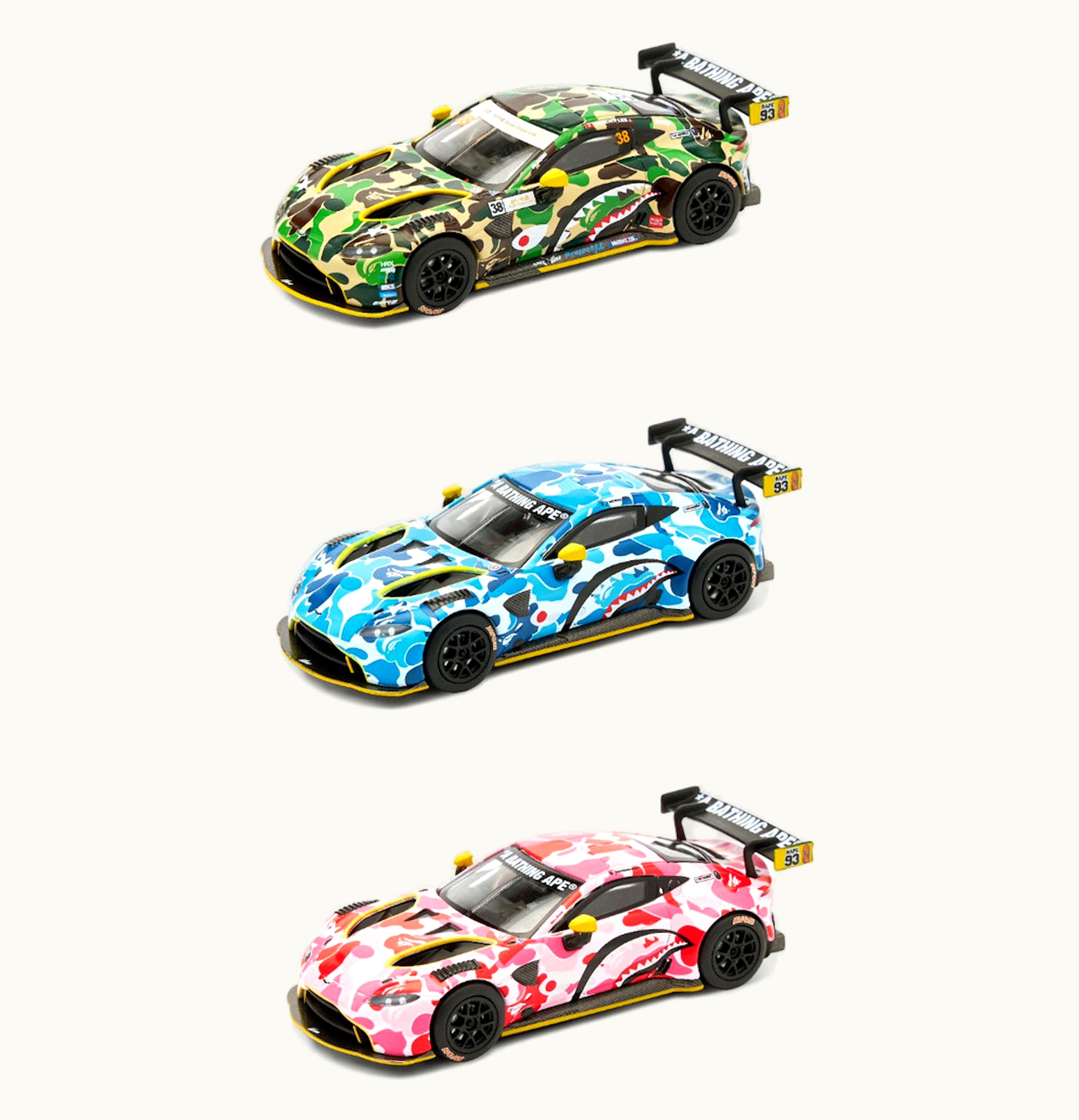 BAPE BAPE x Aston Martin GT3 Bundle