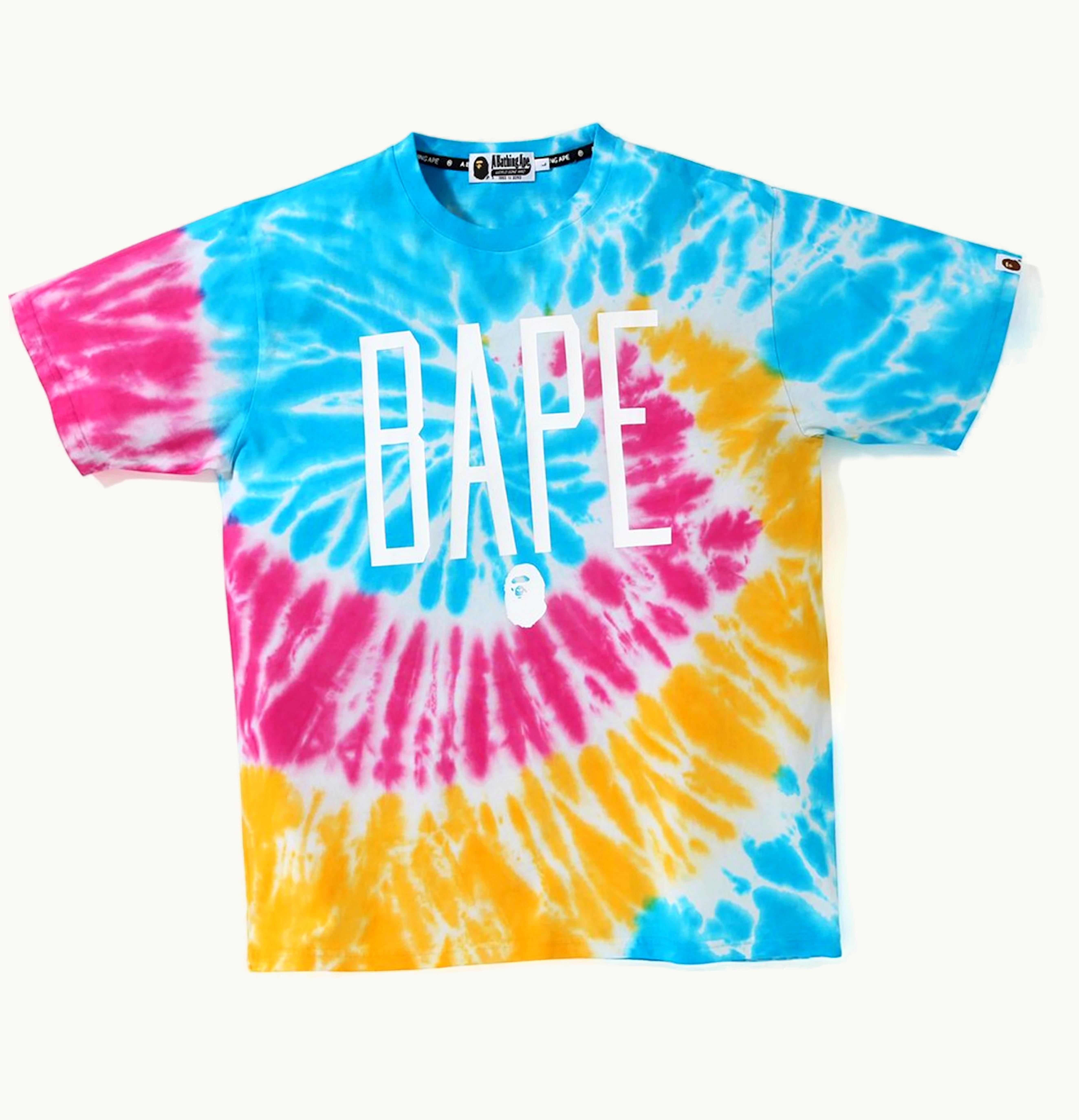 BAPE BAPE Tie Dye Tee Multi