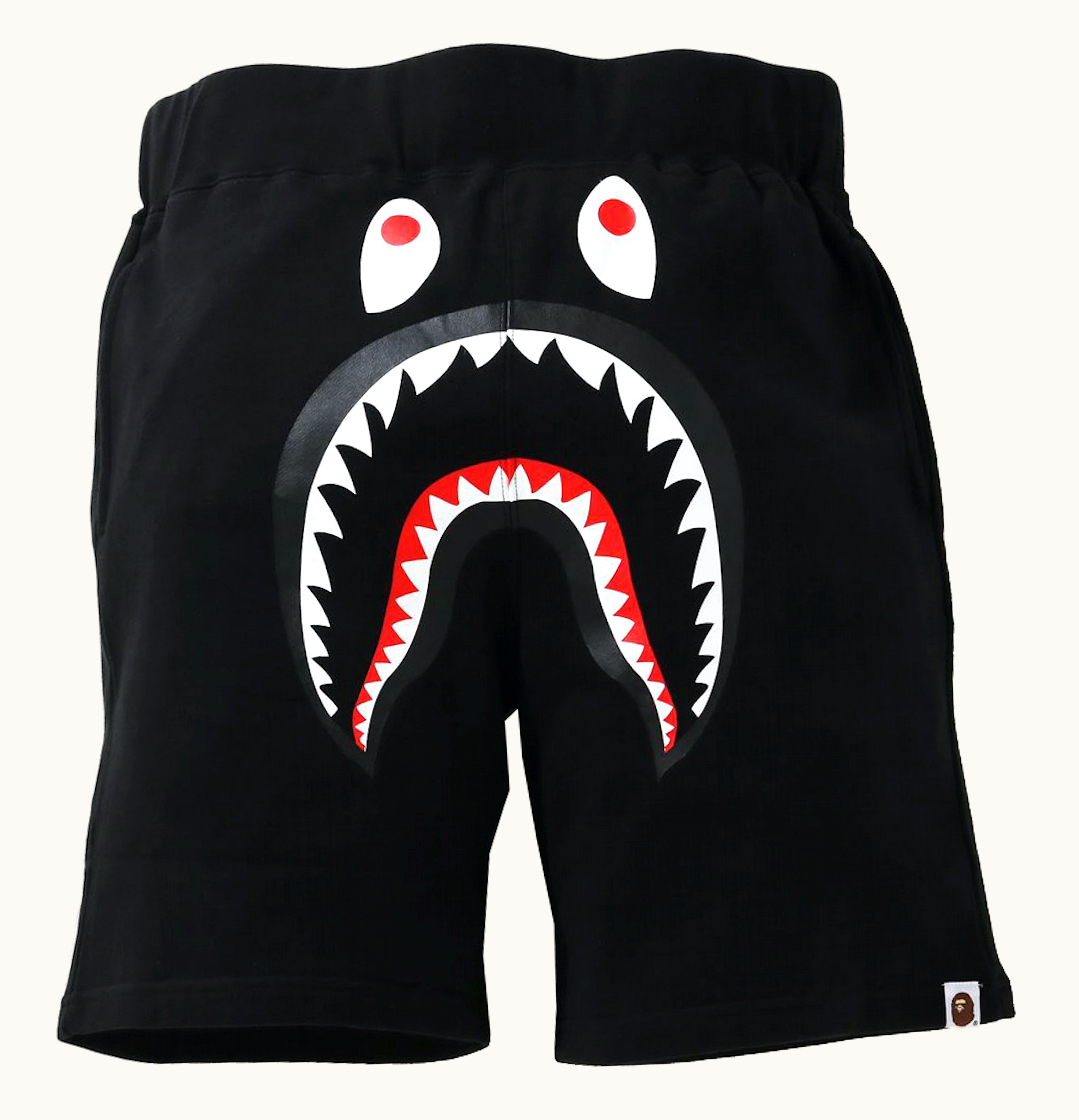 BAPE BAPE Shark Sweat Shorts Black SS21