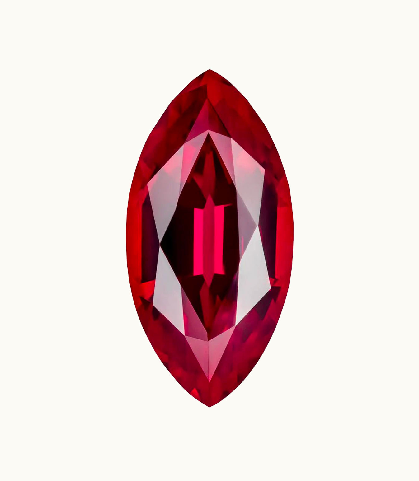 Loose Ruby Marquise Loose Ruby Intensity Medium Intense - Clarity Heavily Included - Cut Excellent - Shape Marquise