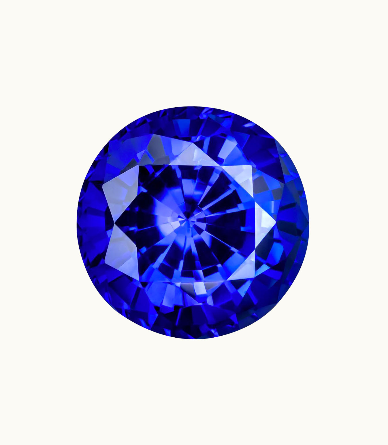 Loose Sapphire Round Loose Sapphire Intensity Intense - Clarity Slightly Included - Cut Poor - Shape Round