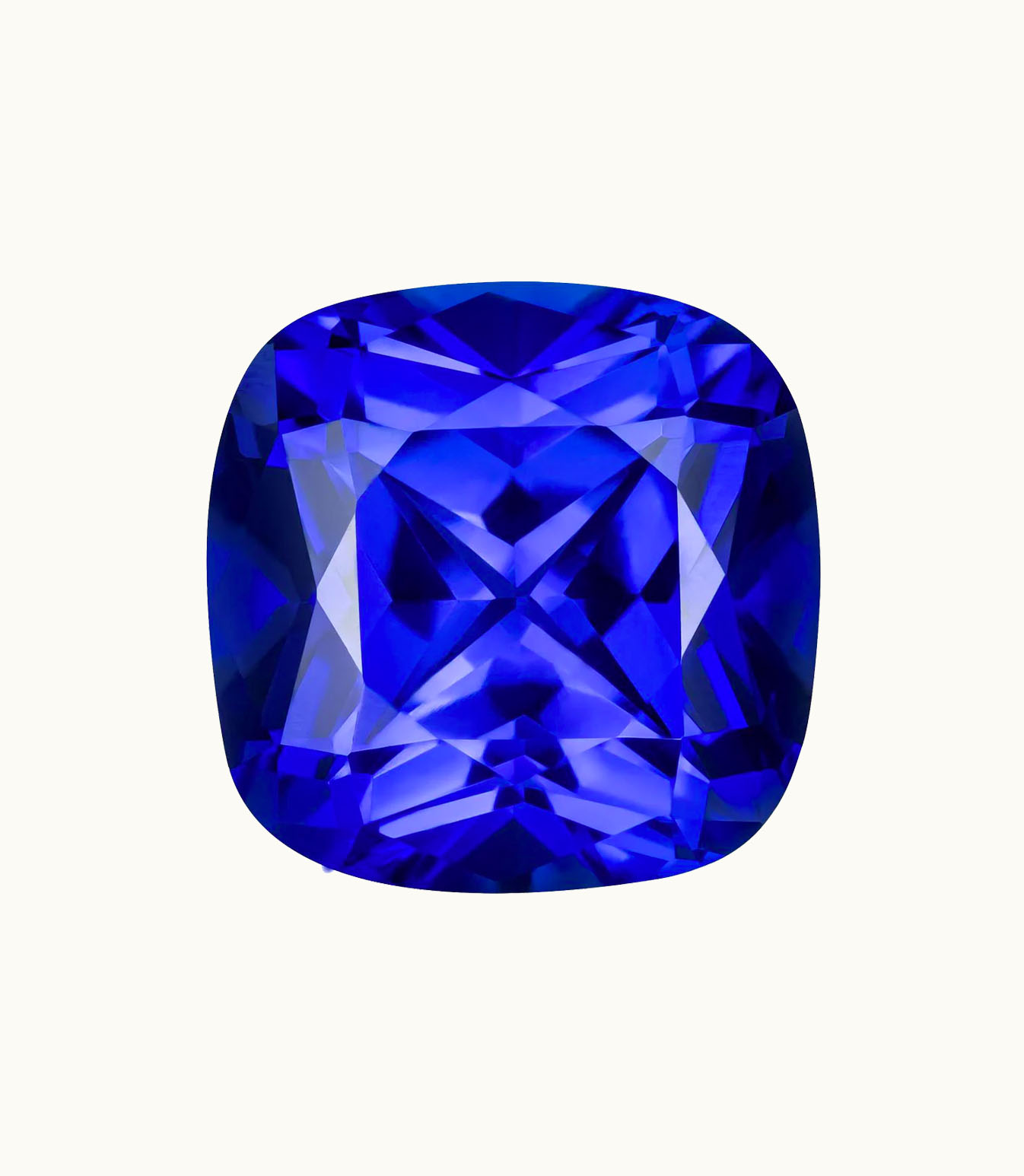 Loose Sapphire Cushion Loose Sapphire Intensity Dark - Clarity Slightly Included - Cut Excellent - Shape Cushion