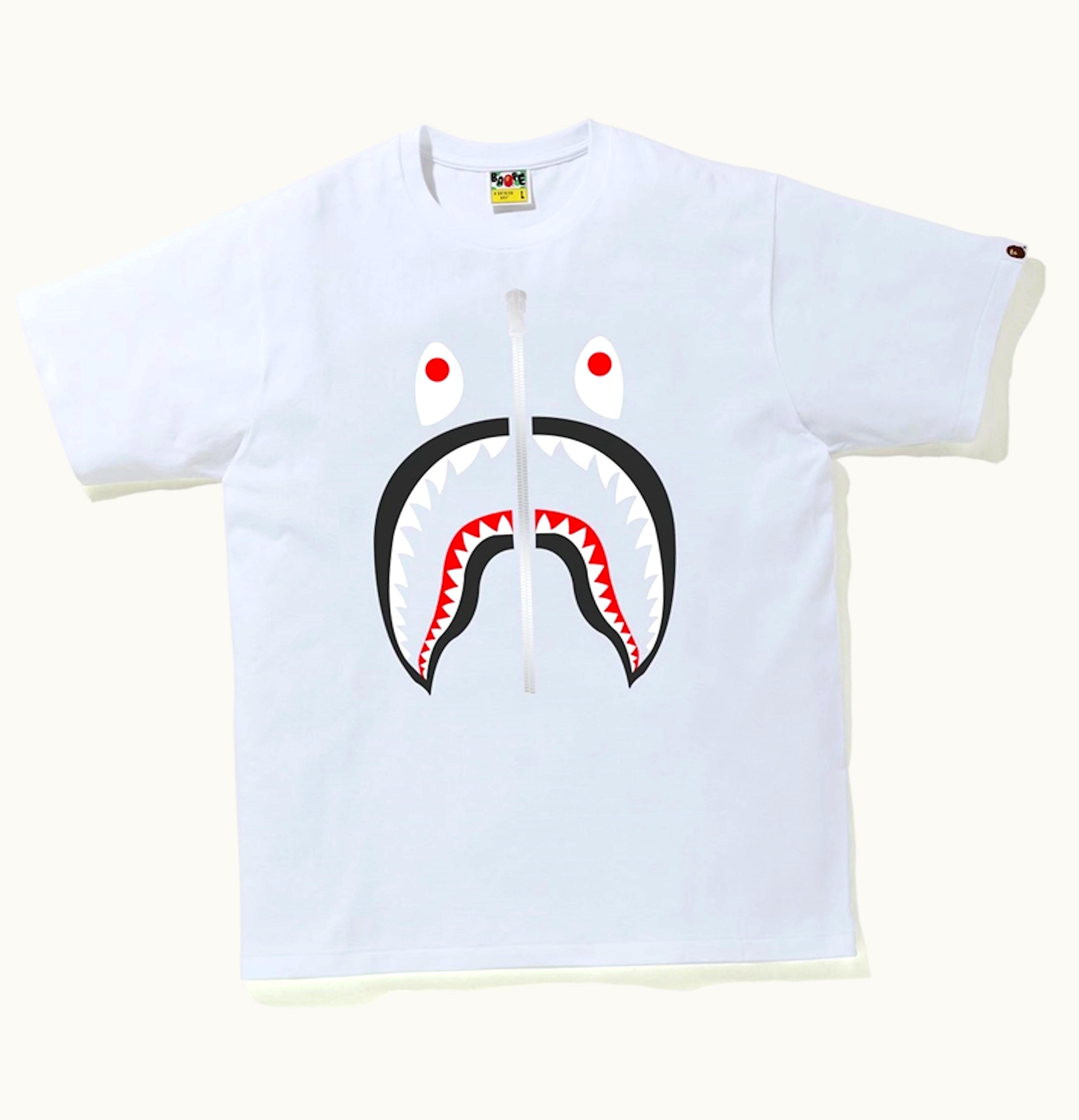 BAPE BAPE Shark Tee SS20 White