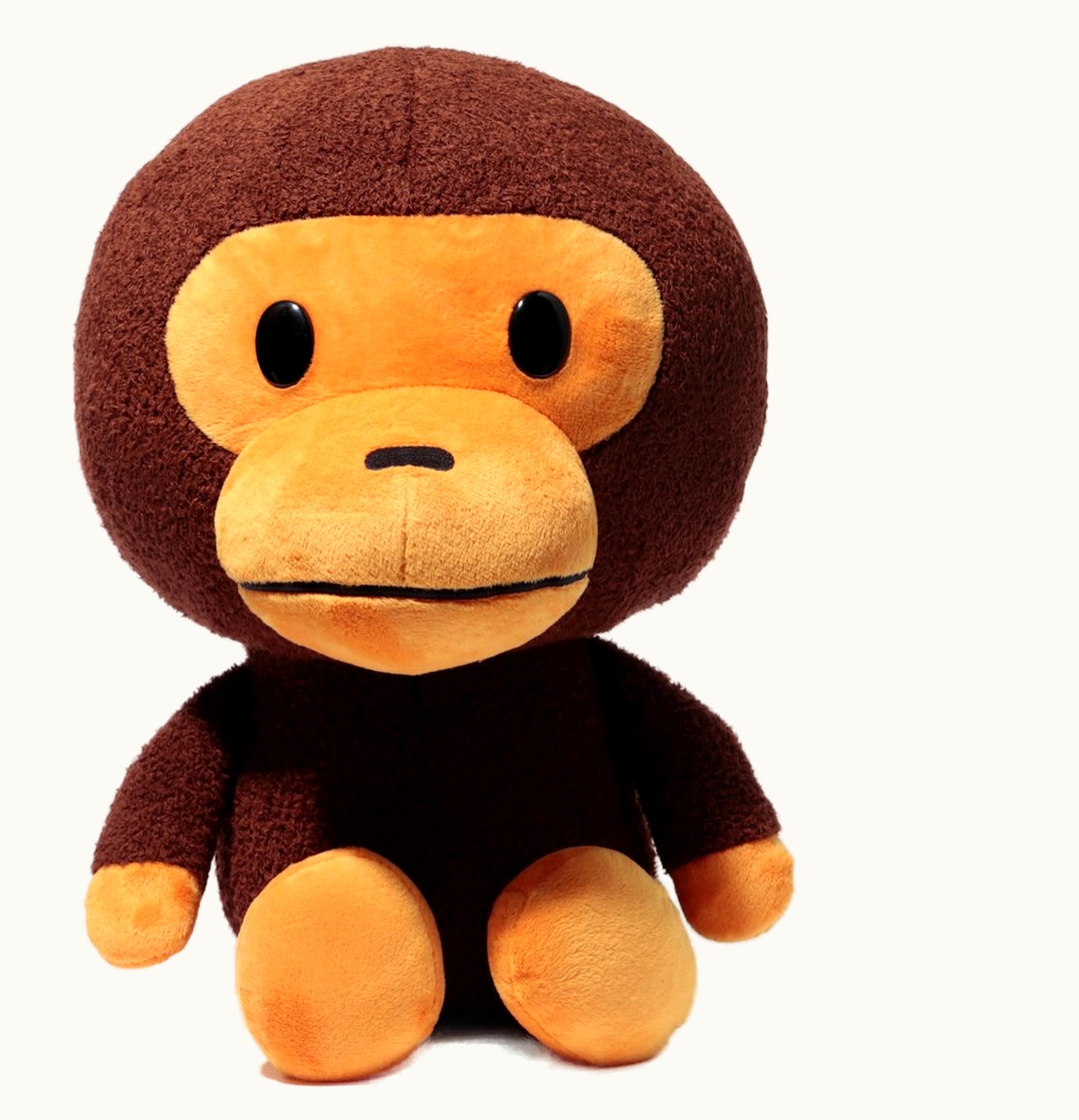 BAPE BAPE Plush Doll 50cm Milo Brown
