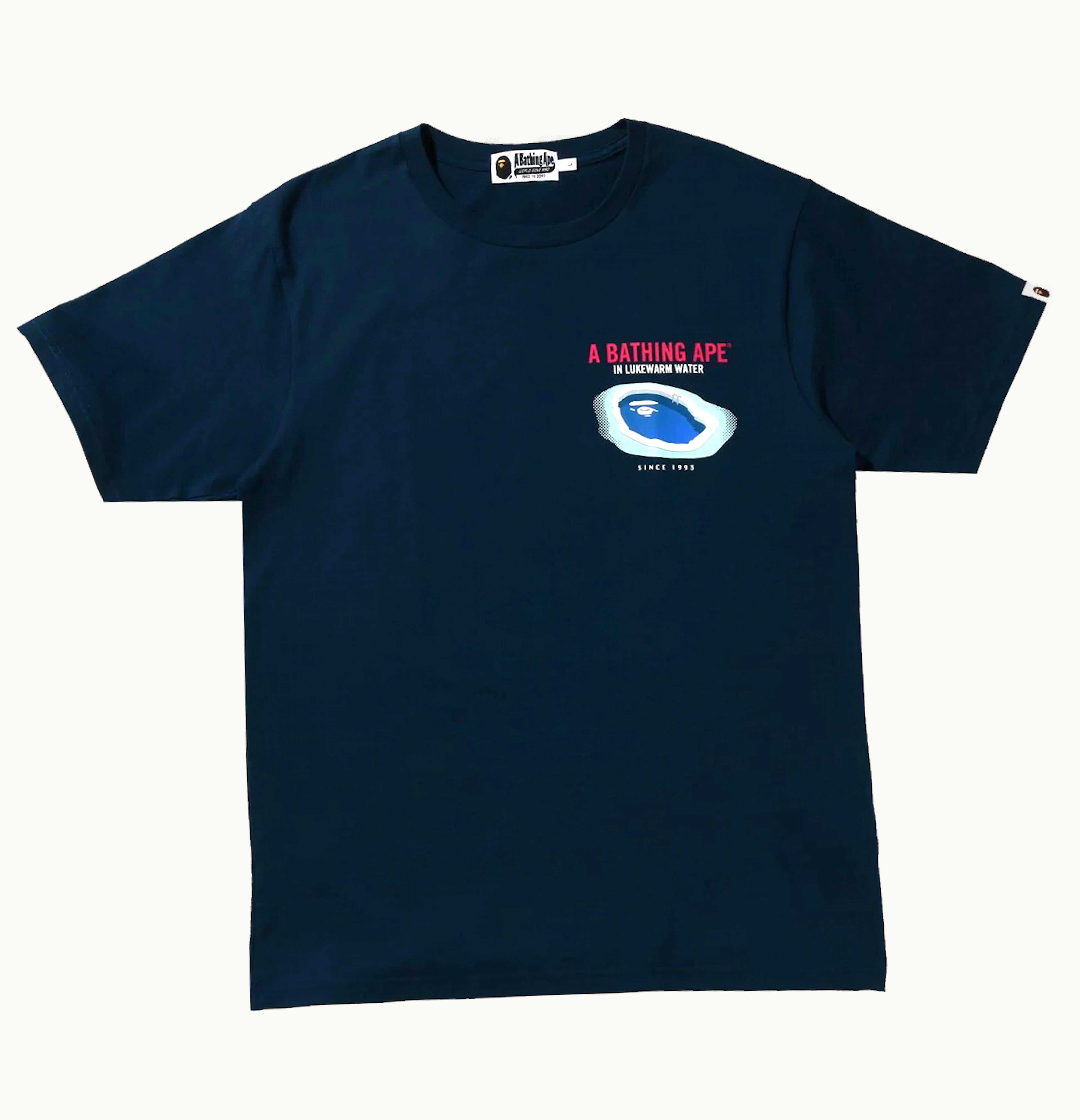 BAPE BAPE Resort Pool Tee Navy