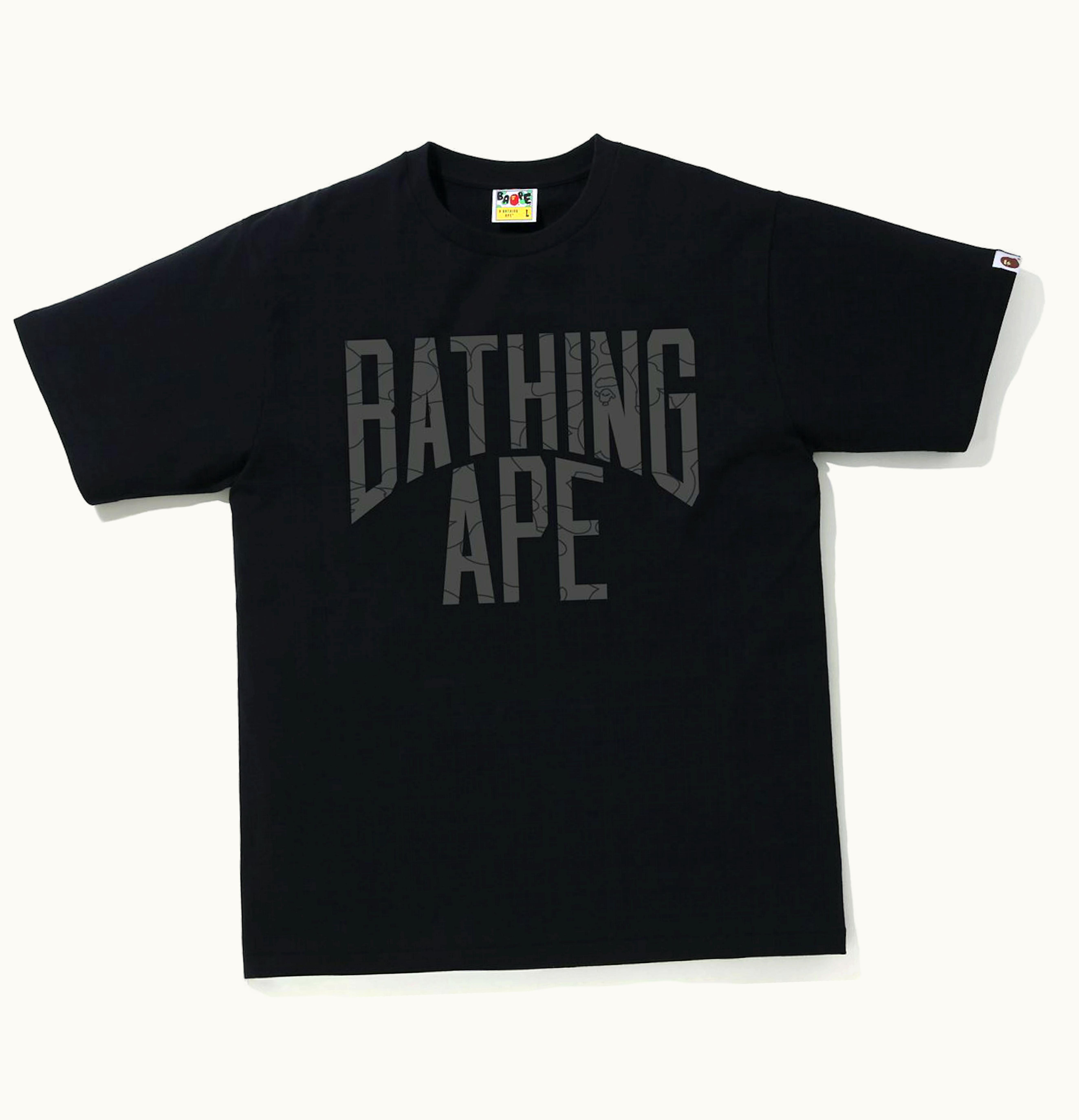 BAPE BAPE Line 1st Camo NYC Logo Tee Black Black