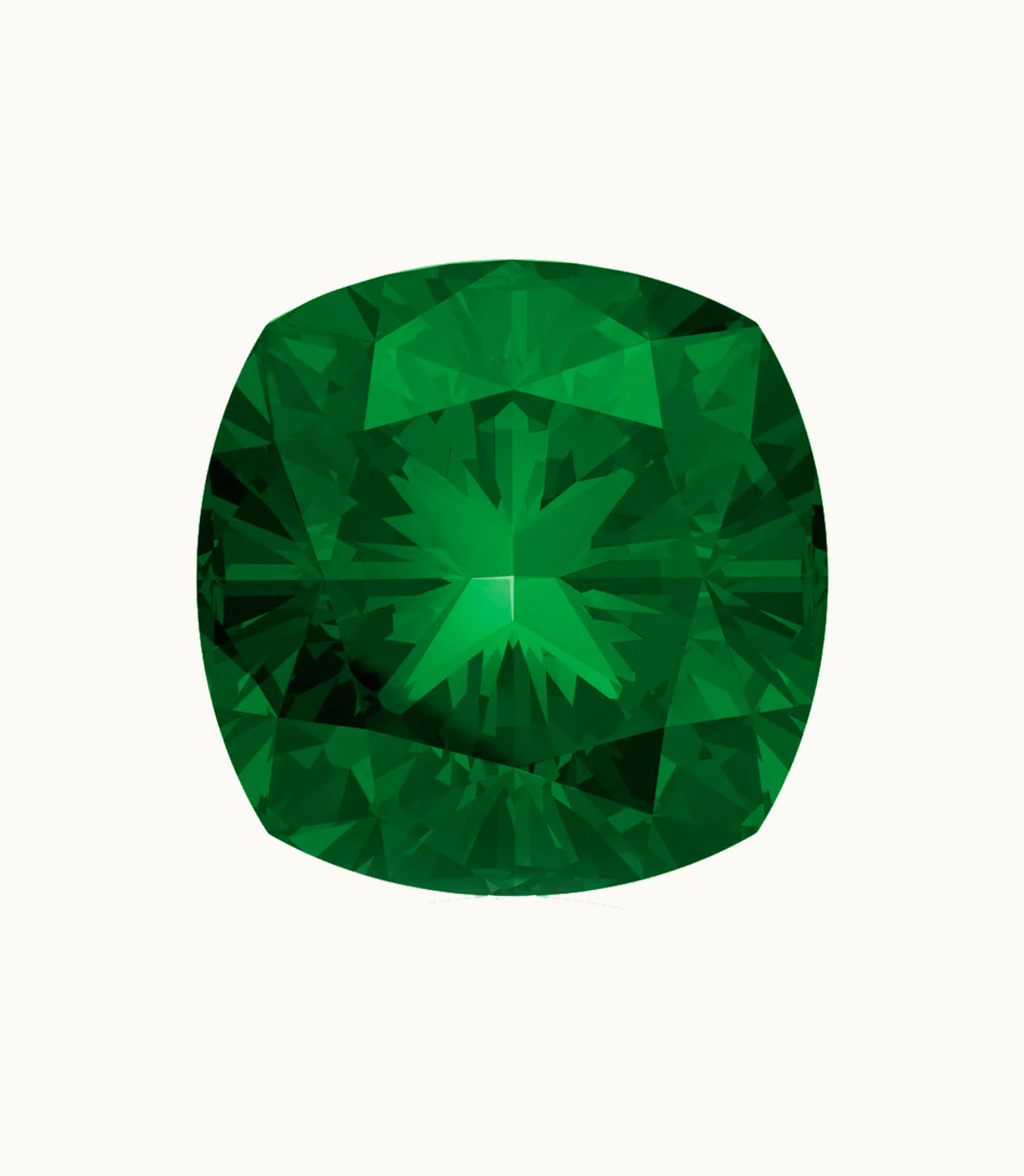 Loose Emerald Cushion Loose Emerald Intensity Intense - Clarity Clear - Cut Fair - Shape Cushion