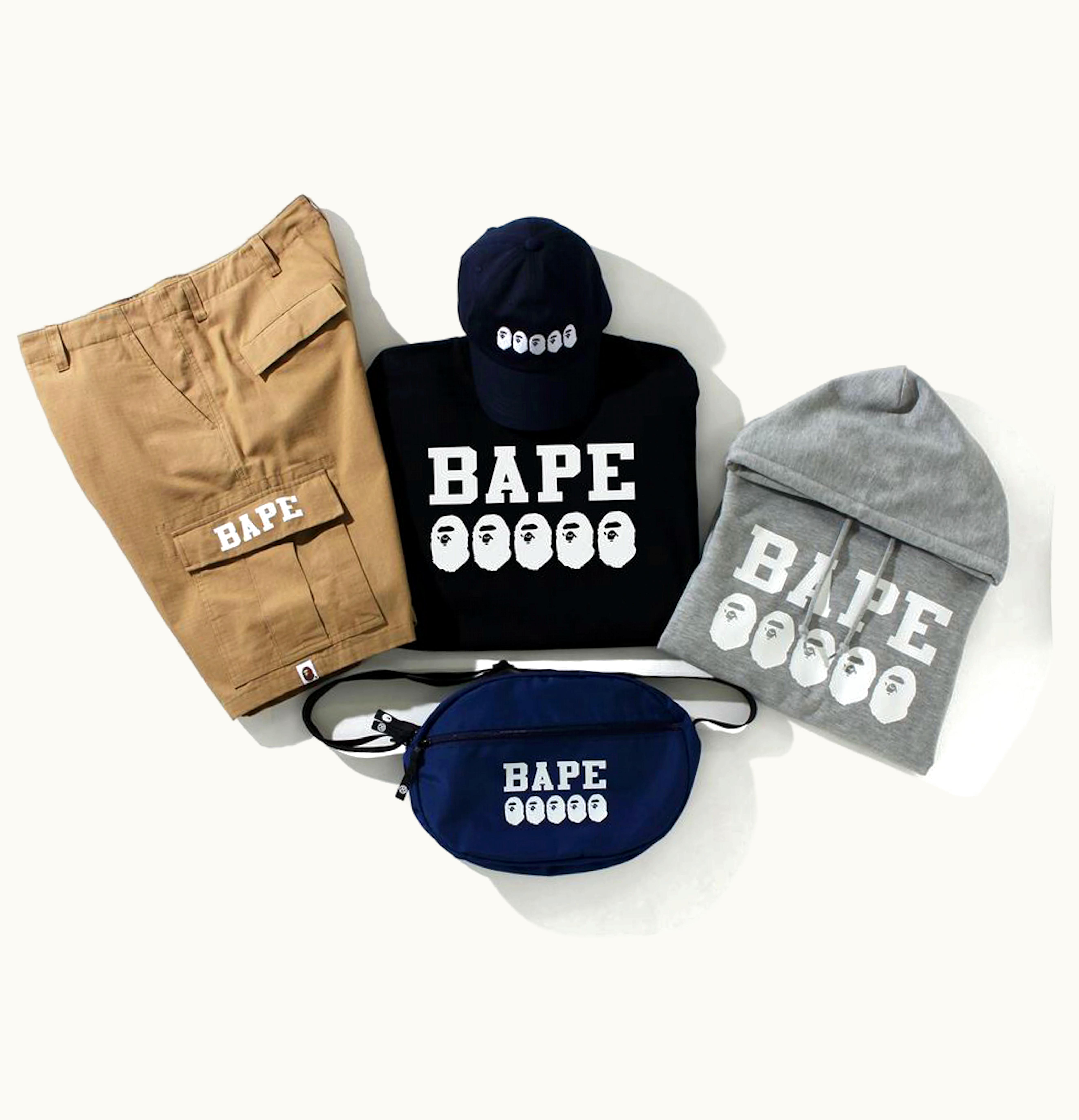 BAPE BAPE Summer Bag Go Skate Pack Mens Multi