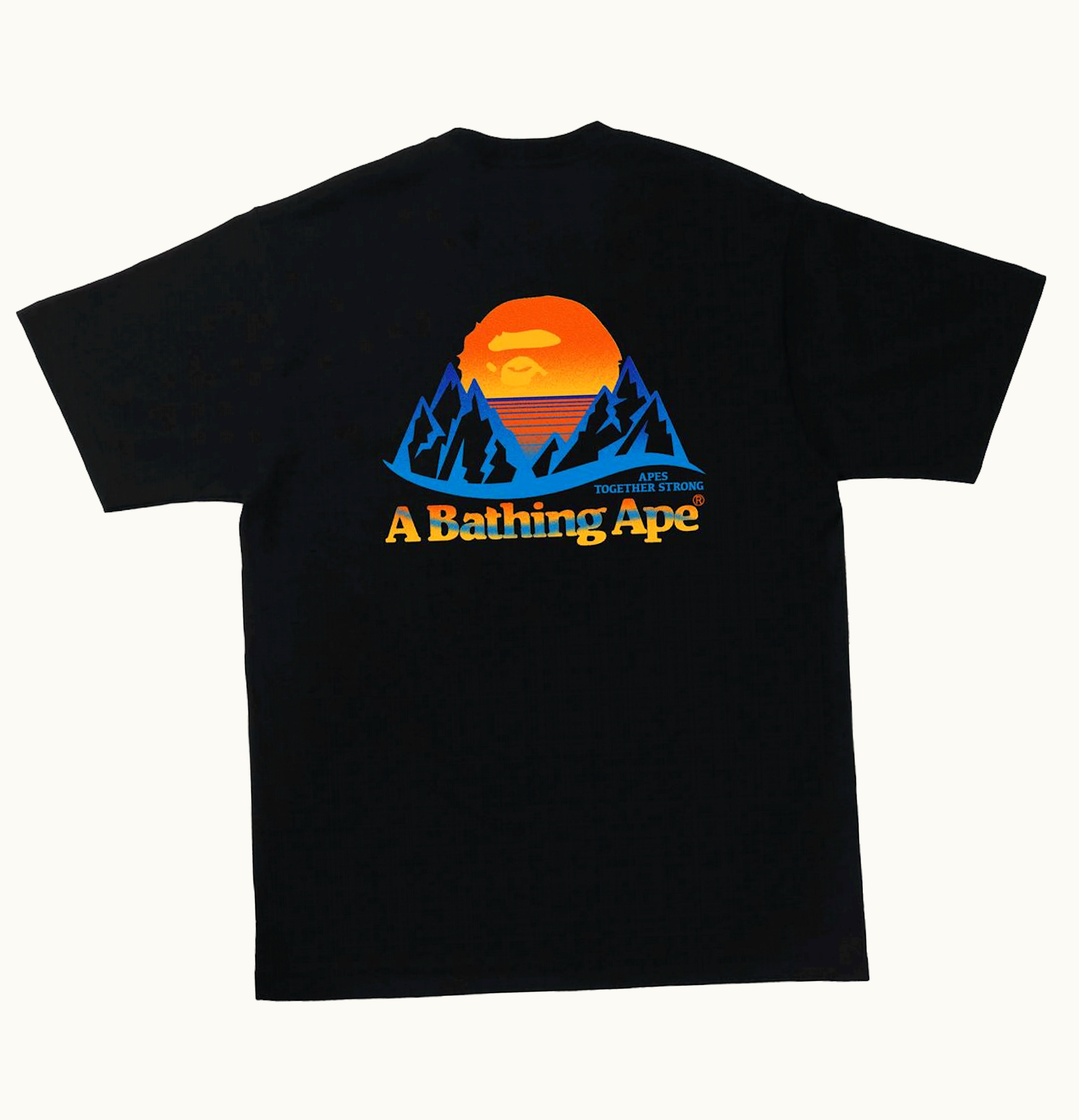 BAPE BAPE Mountain Tee Black