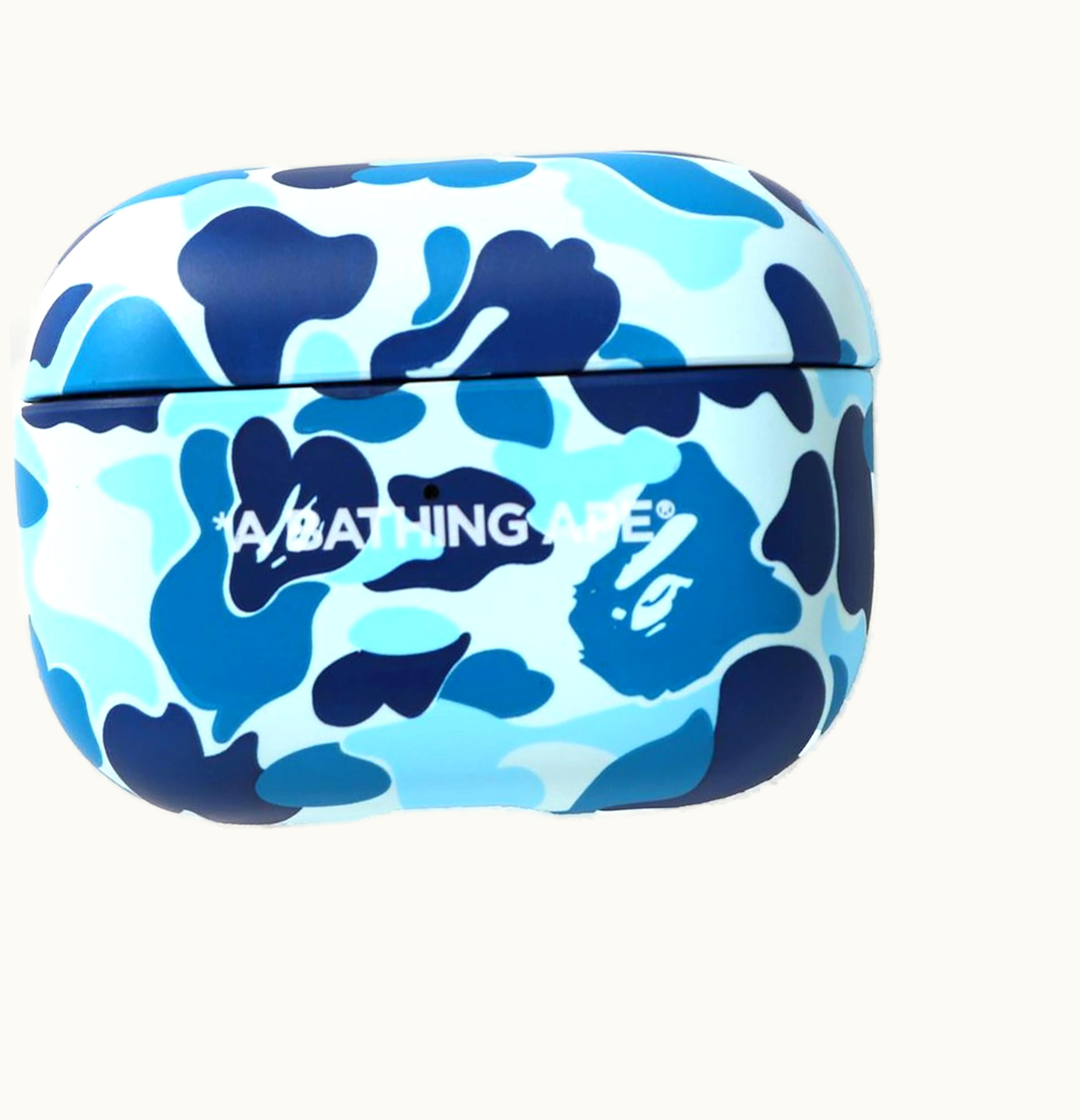 BAPE BAPE ABC Camo Airpods Pro Case Blue