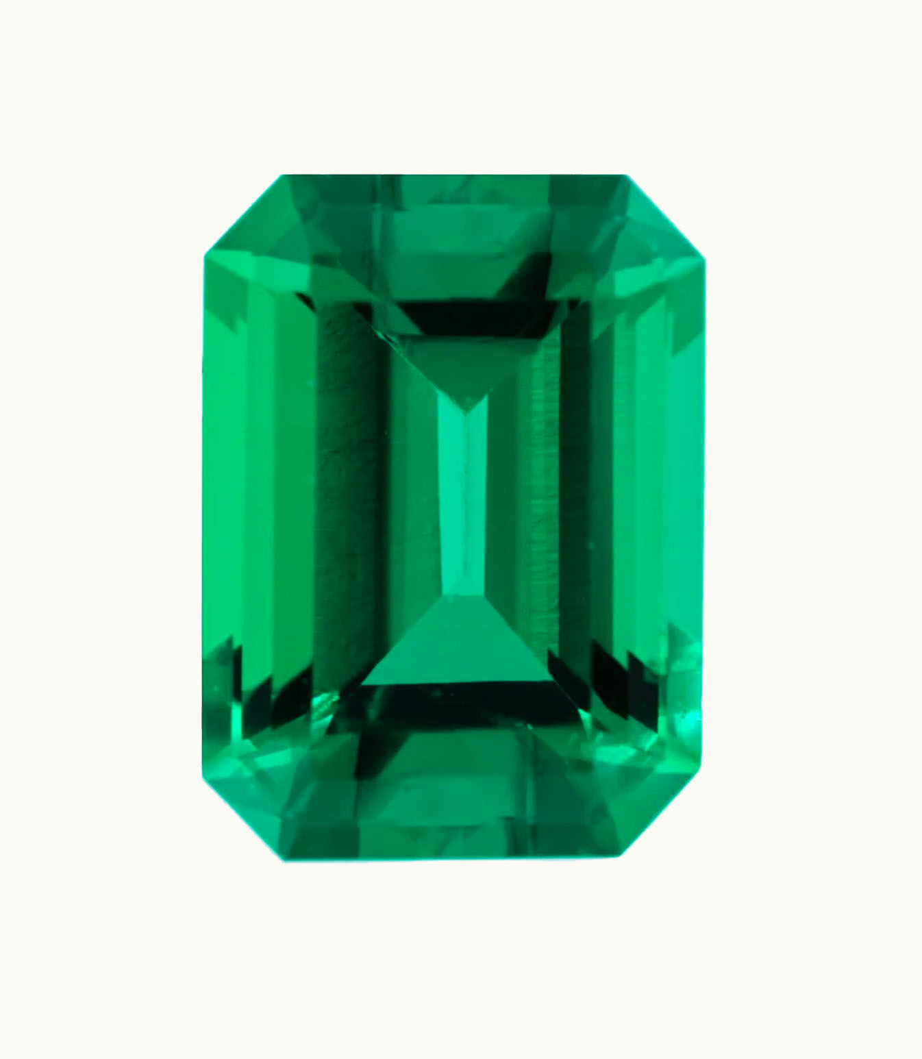 Loose Emerald Radiant Loose Emerald Intensity Vivid - Clarity Moderately Included - Cut Poor - Shape Radiant