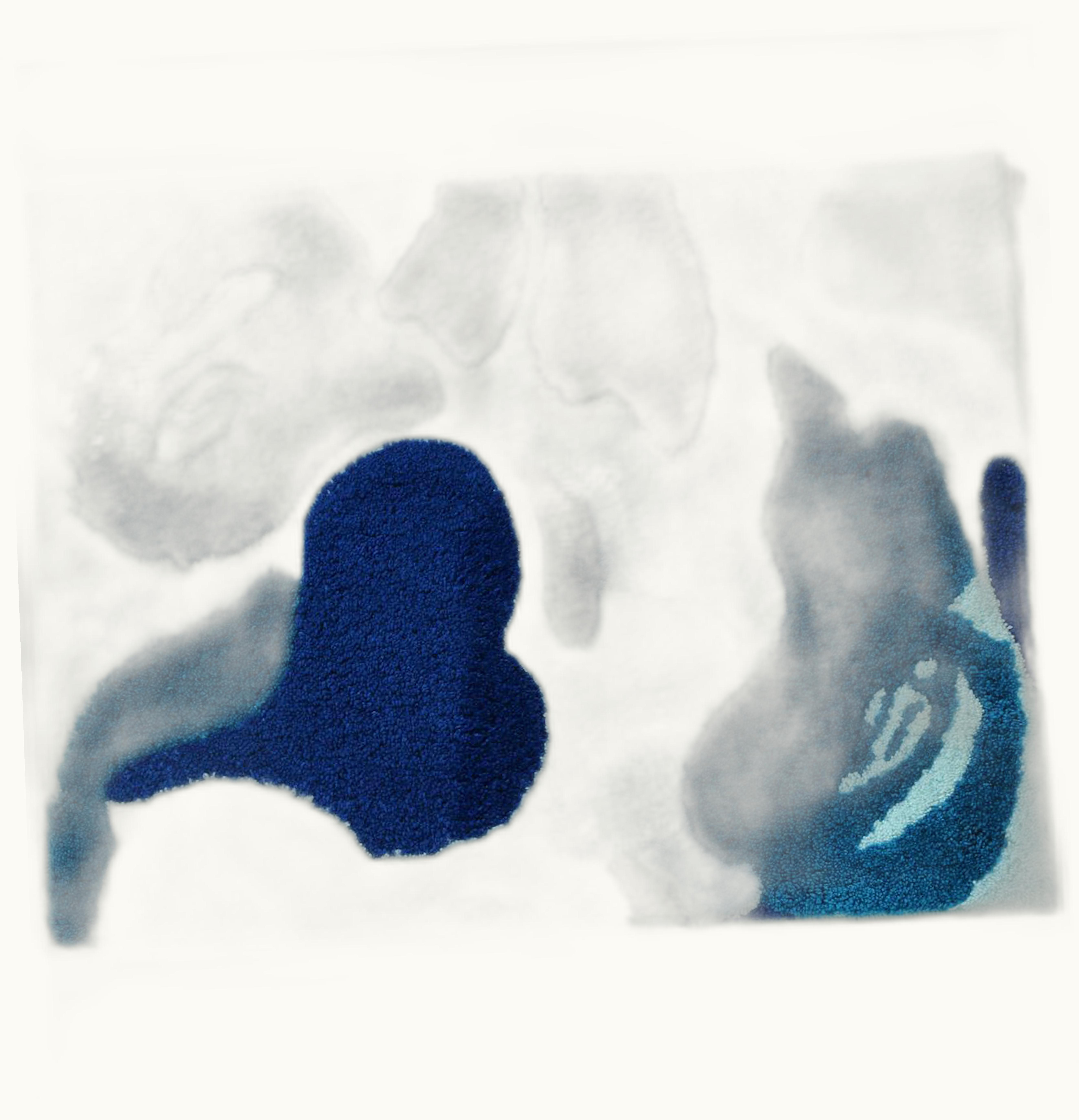 BAPE BAPE 1st Camo Rug Mat Blue