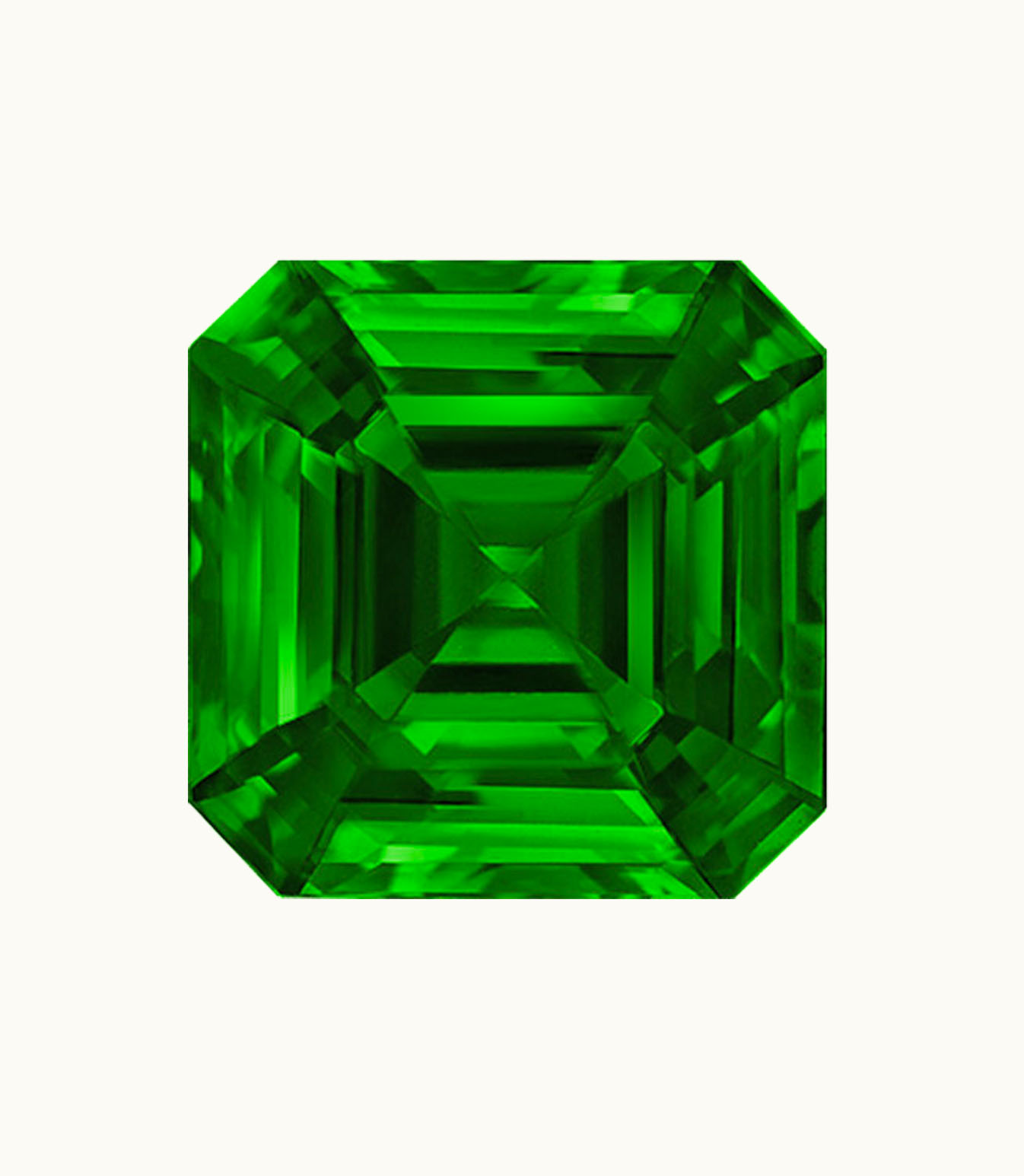 Loose Emerald Asscher Loose Emerald Intensity Dark - Clarity Heavily Included - Cut Very Good - Shape Asscher