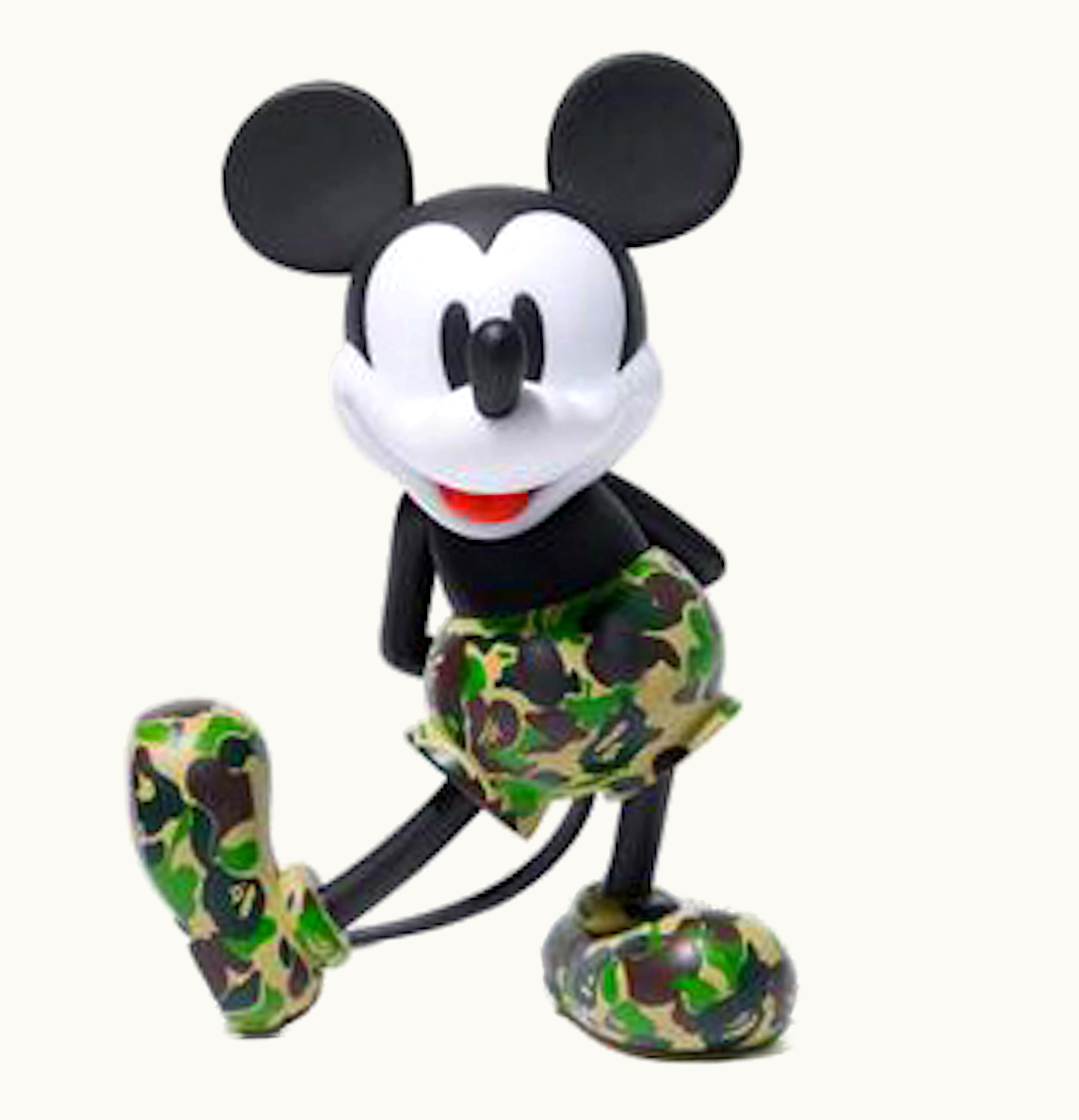 BAPE BAPE x Mickey Mouse 90th Anniversary Figure Multi Camo