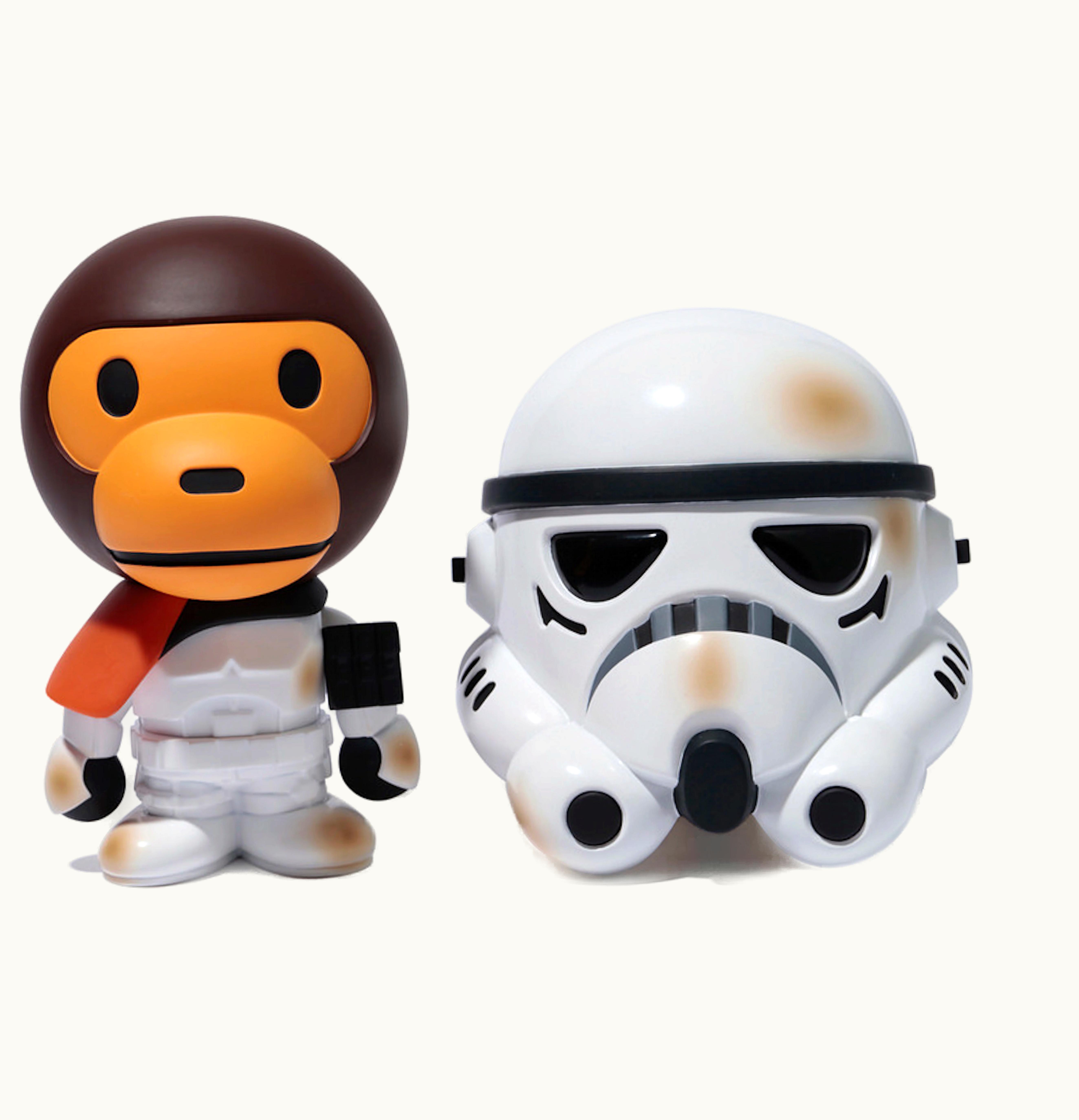 BAPE BAPE Star Wars x Baby Milo VCD Sandtrooper White