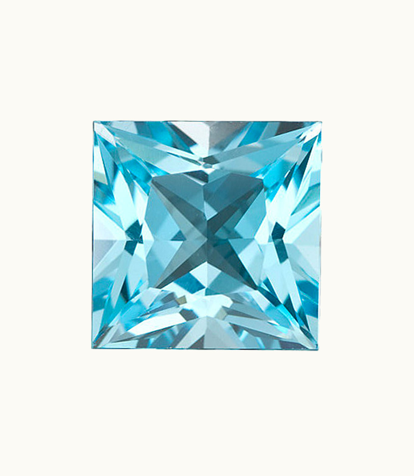 Loose Topaz Princess Loose Topaz Intensity Medium Intense - Clarity Slightly Included - Cut Very Good - Shape Princess