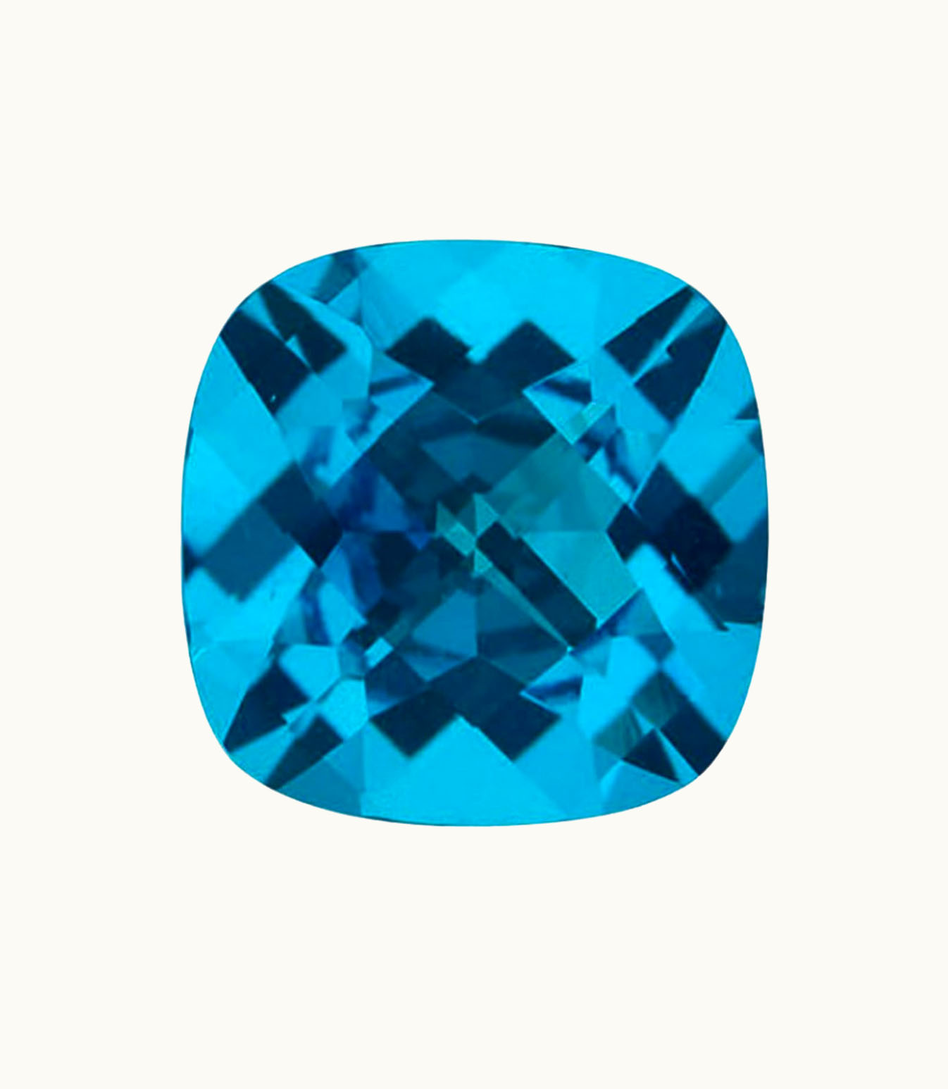 Loose Topaz Cushion Loose Topaz Intensity Dark - Clarity Moderately Included - Cut Fair - Shape Cushion