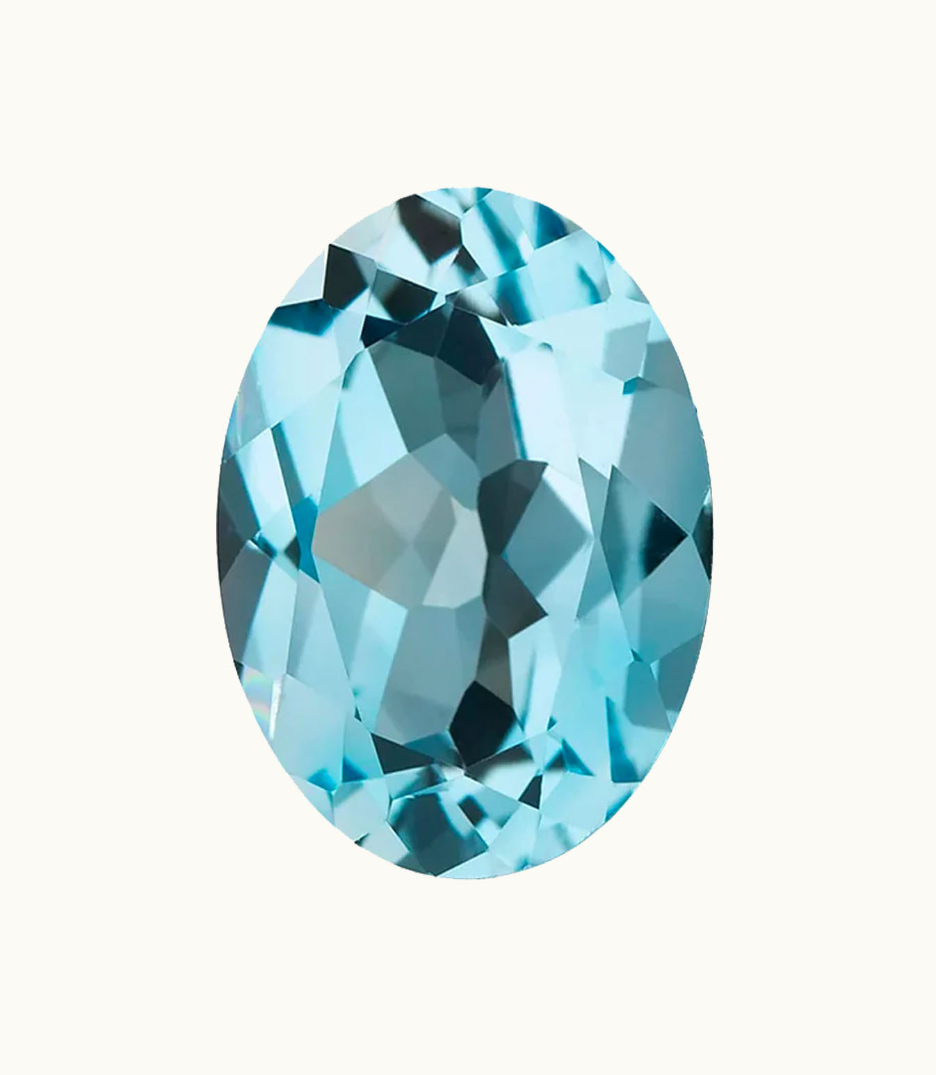 Loose Topaz Oval Loose Topaz Intensity Dark - Clarity Slightly Included - Cut Very Good - Shape Oval