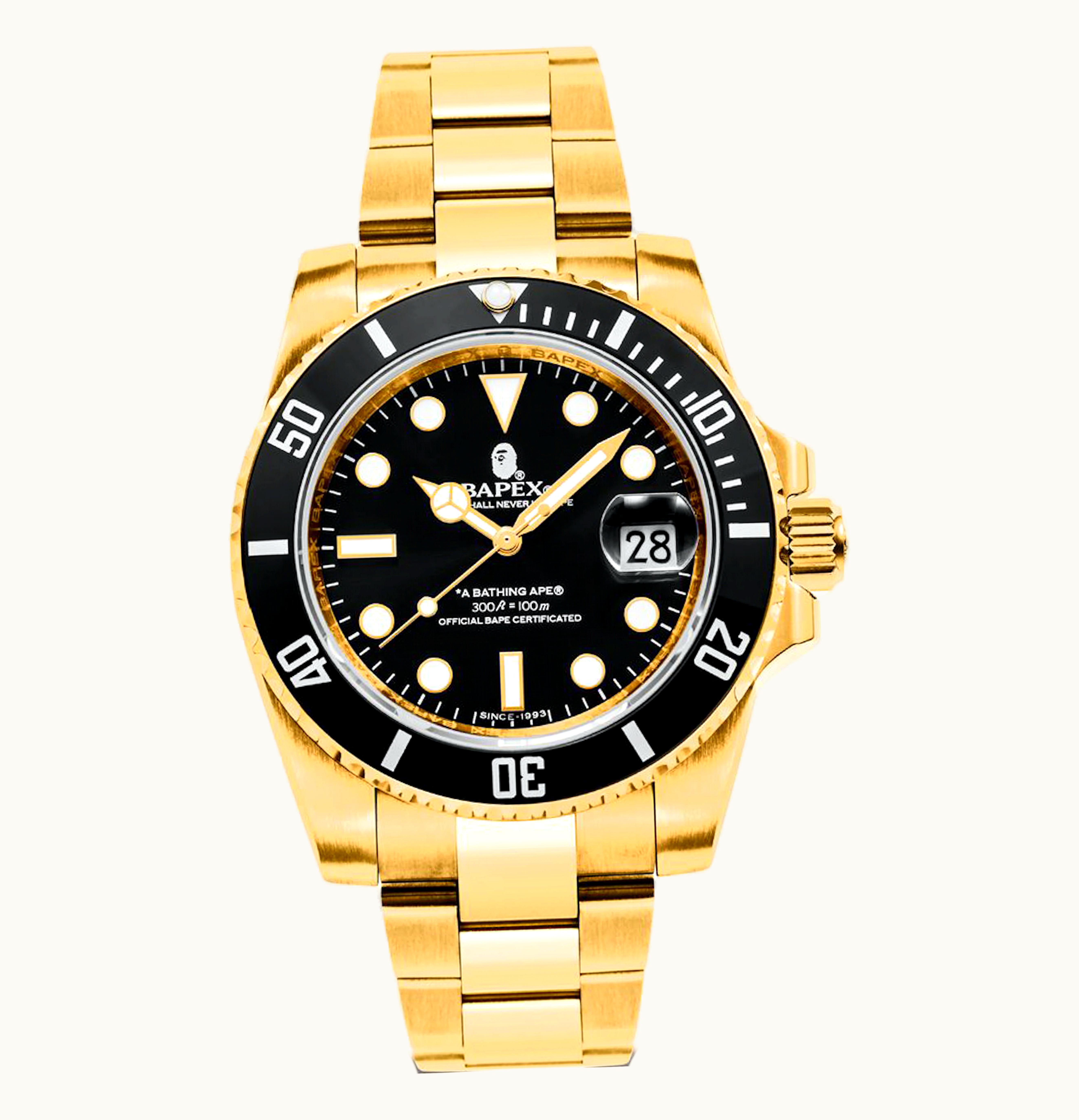 BAPE BAPE Type 1 BAPEX Yellow