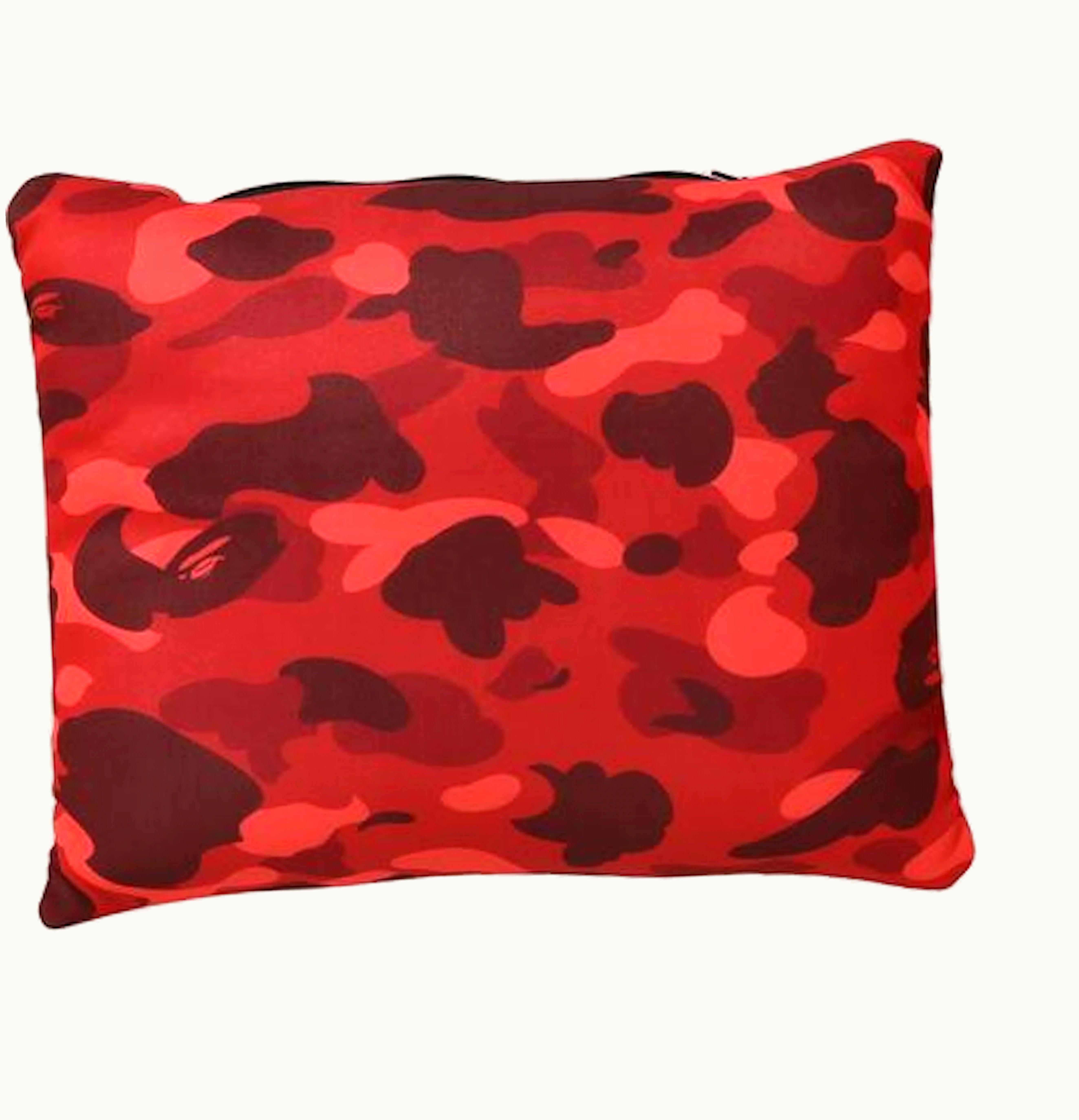 BAPE BAPE Color Camo 2Way Neck Pillow Red
