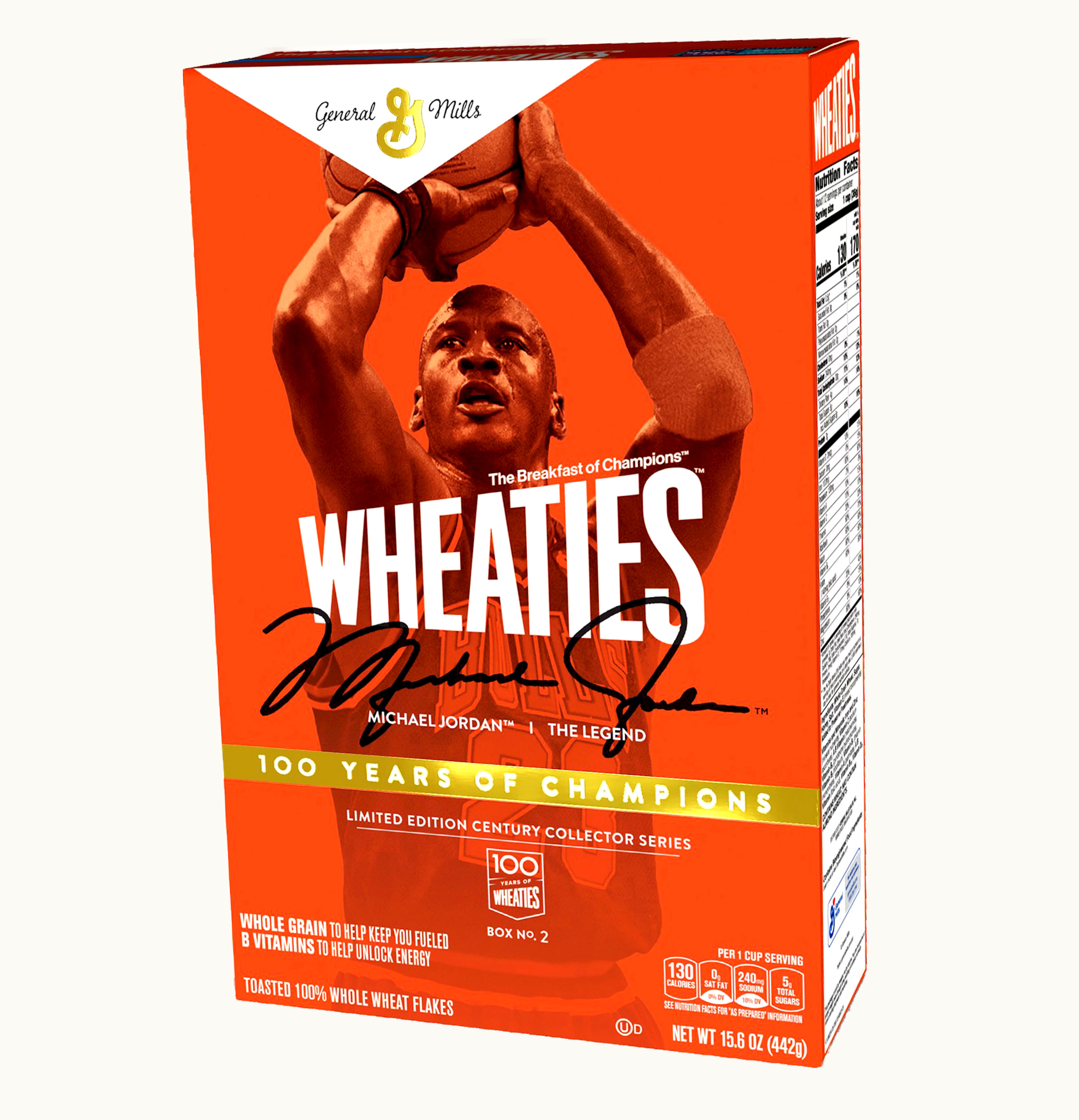 General Mills General Mills Wheaties Century Collection Gold Box 2 Michael Jordan Not Fit For Human Consumption