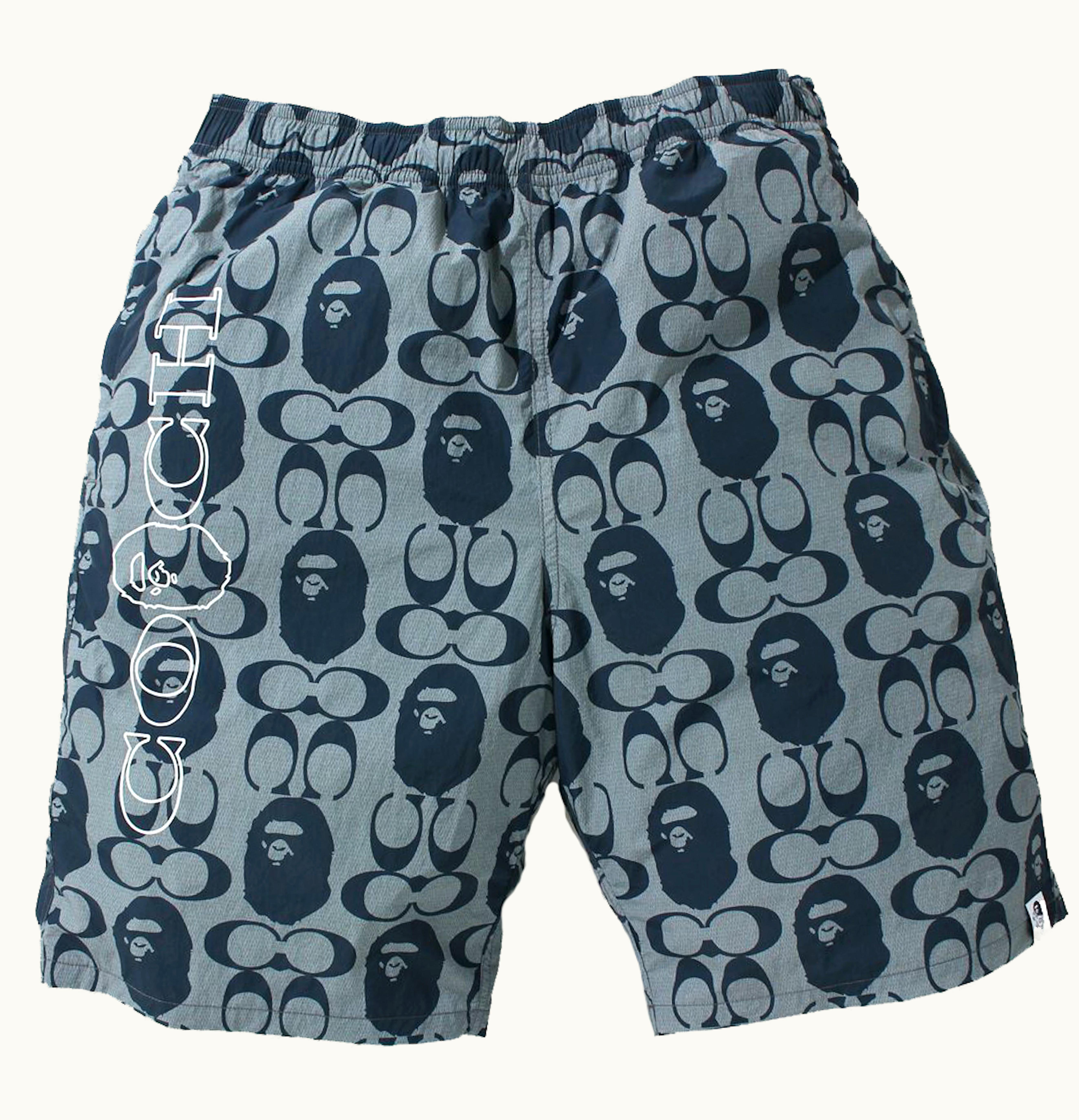 BAPE BAPE x Coach Shorts Navy