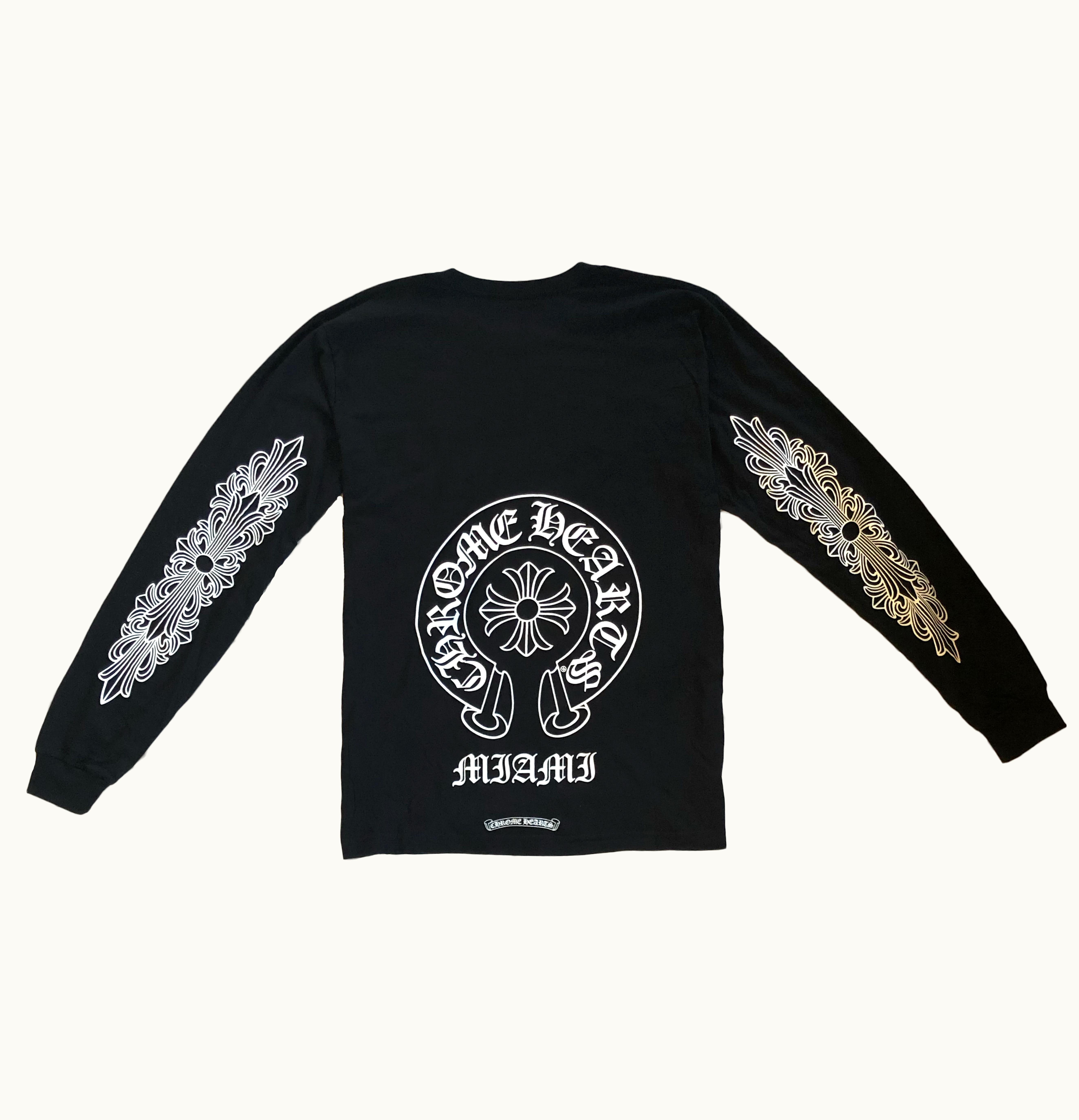 Chrome Hearts Chrome Hearts Miami Exclusive L S T Shirt Black