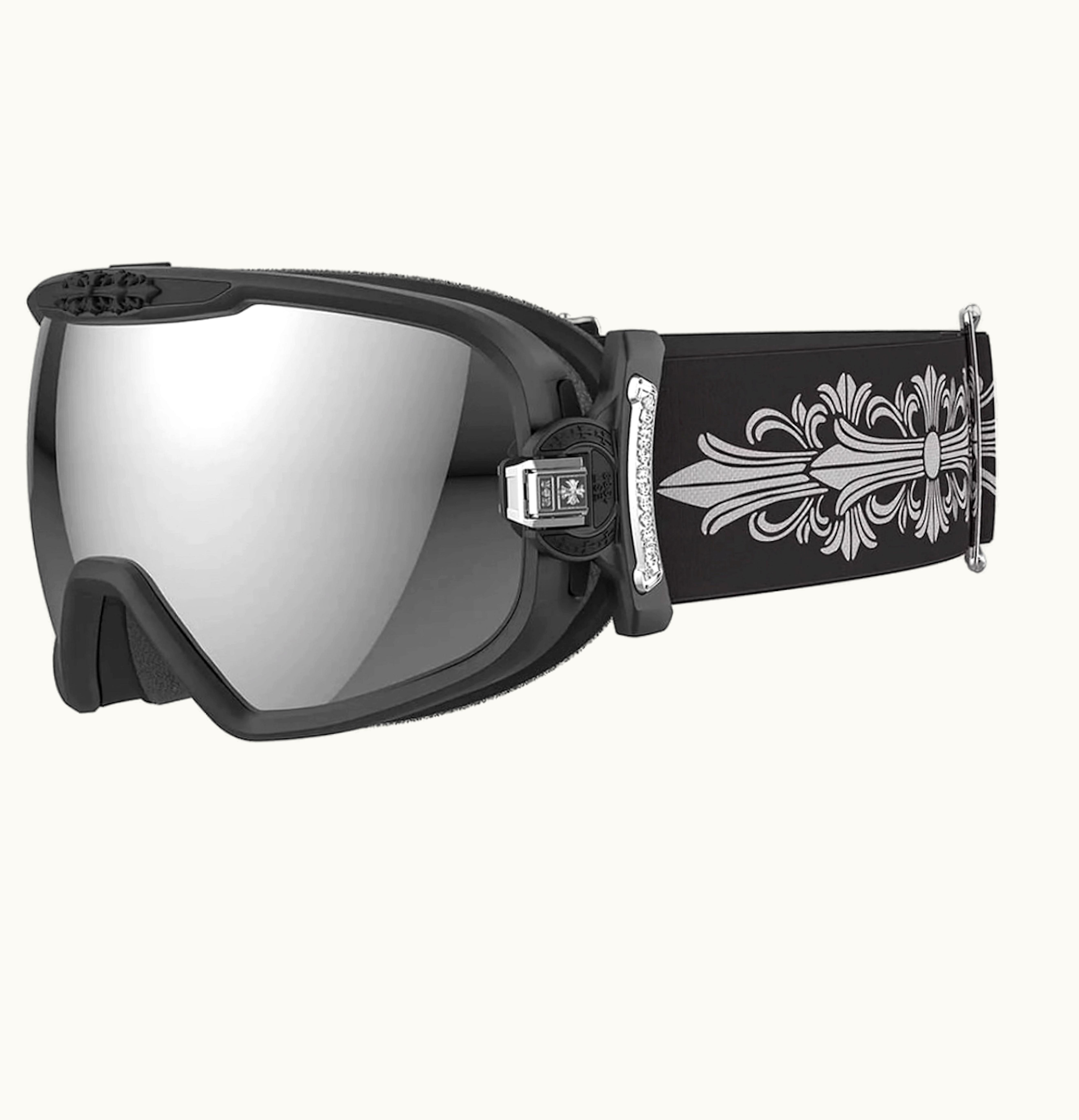 Chrome Hearts Chrome Hearts Snow Goggles Black