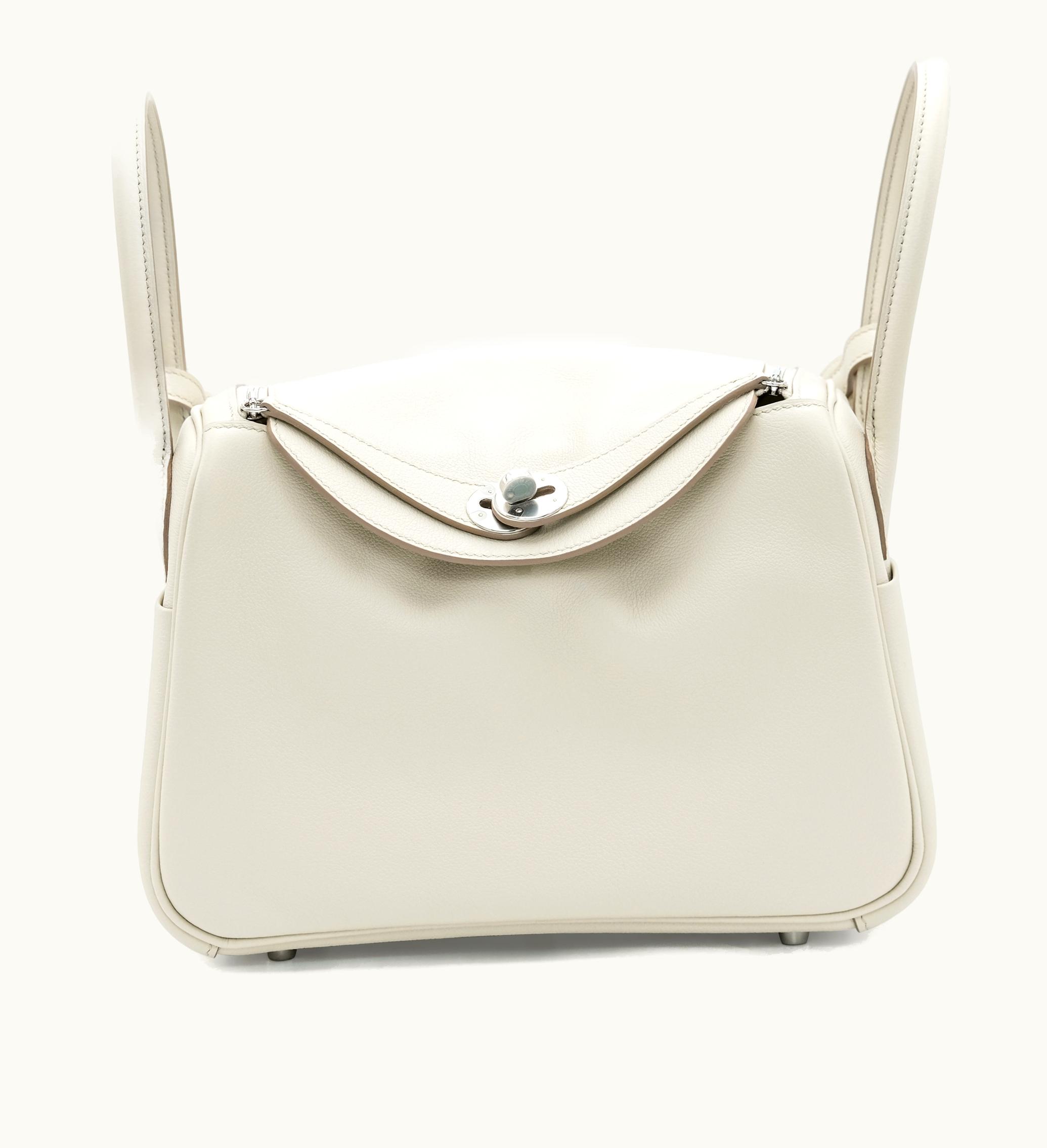 Hermès Hermès 2023 Hermès Beton Evercolor Lindy 26 with Palladium Hardware