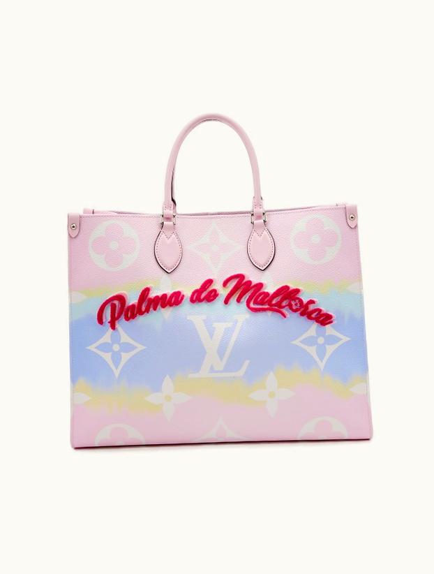 Louis Vuitton Louis Vuitton Multicolor Tie Dye Monogram Giant Canvas Palma de Mallorca Onthego GM Silver Hardware, 2020