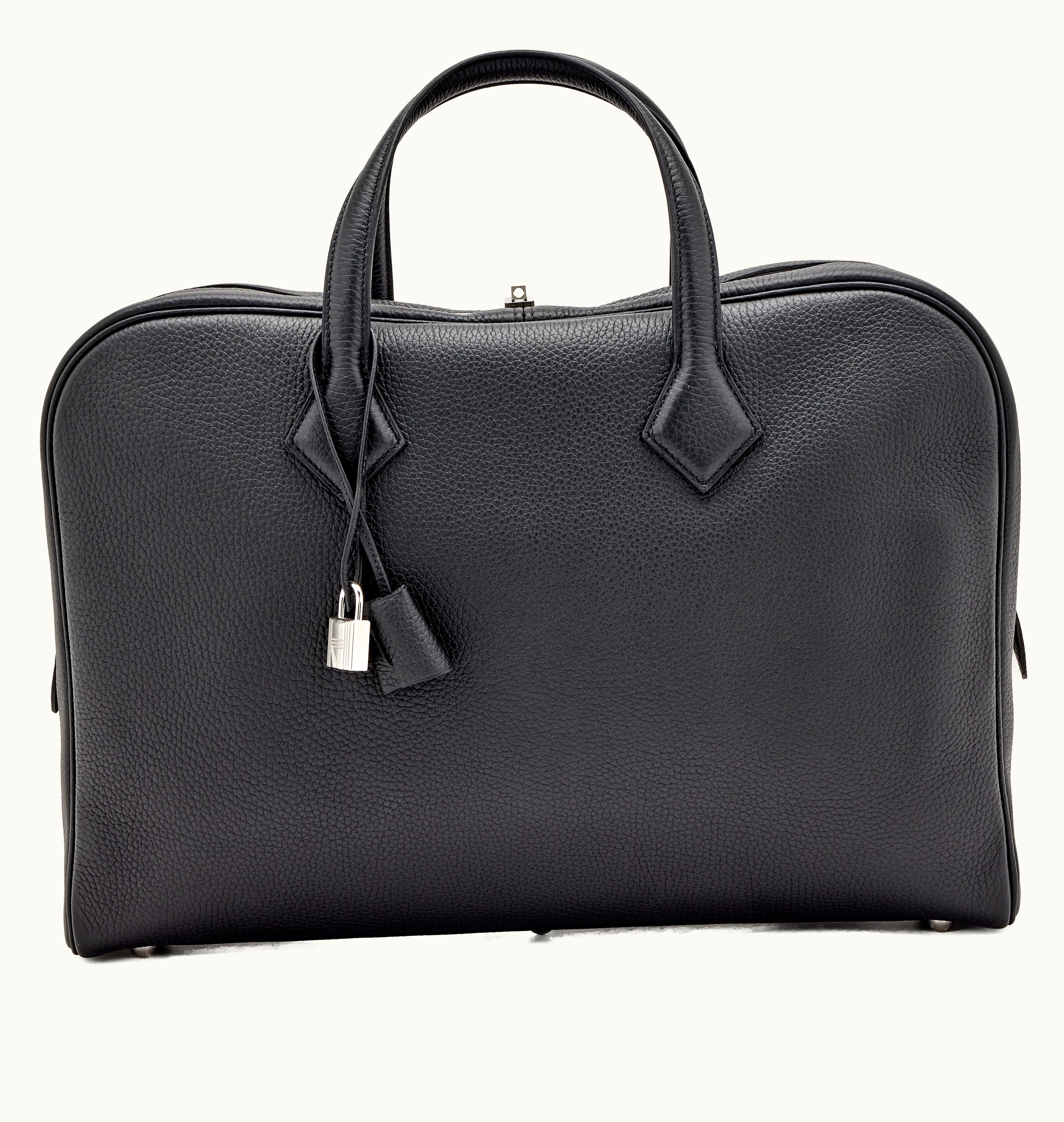 Hermès Hermès Noir-Porte Documents Victoria II Mallette Sac, 2022