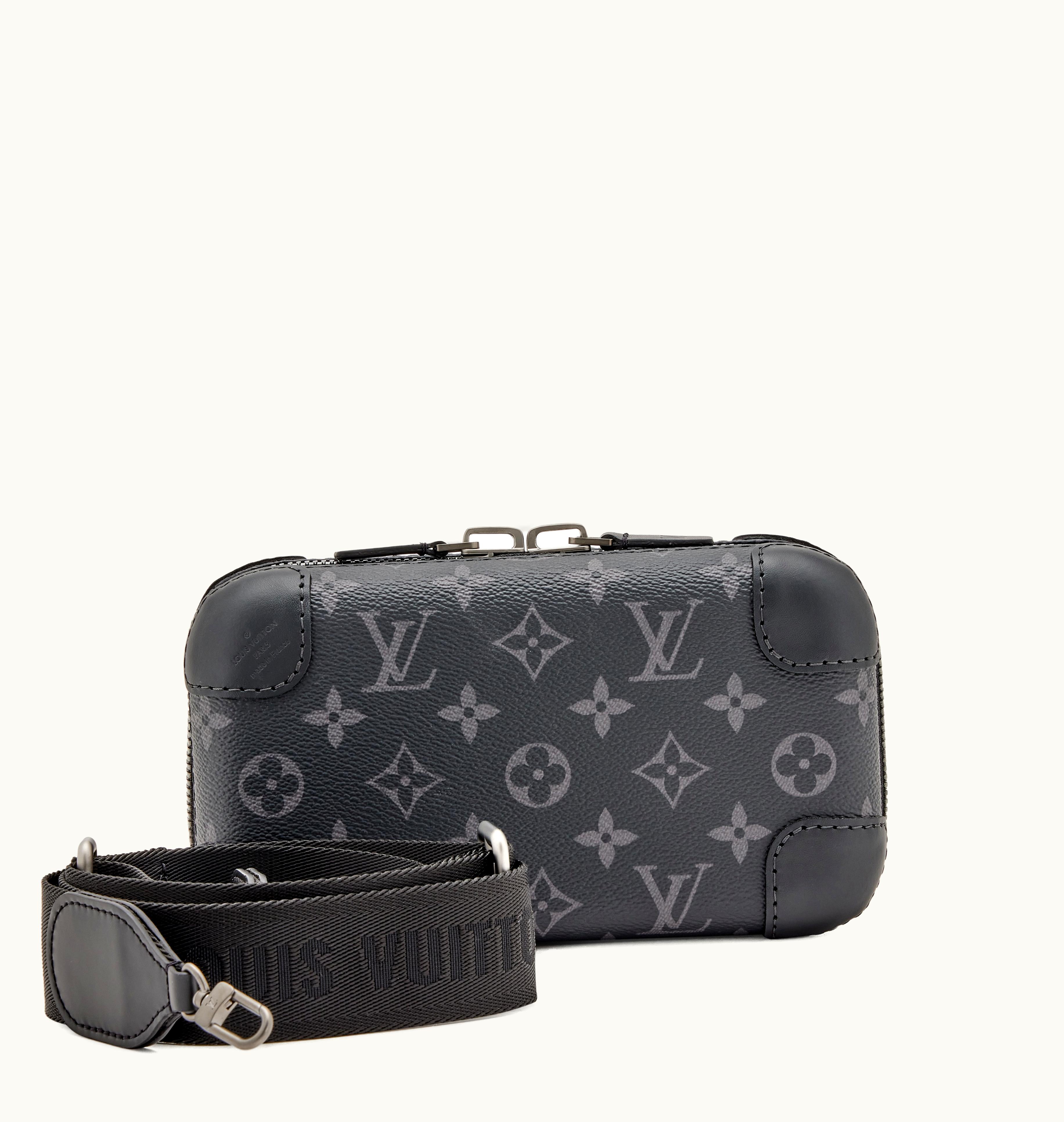 Louis Vuitton Louis Vuitton 2022 Louis Vuitton Monogram Eclipse Horizon Clutch with Silver Hardware