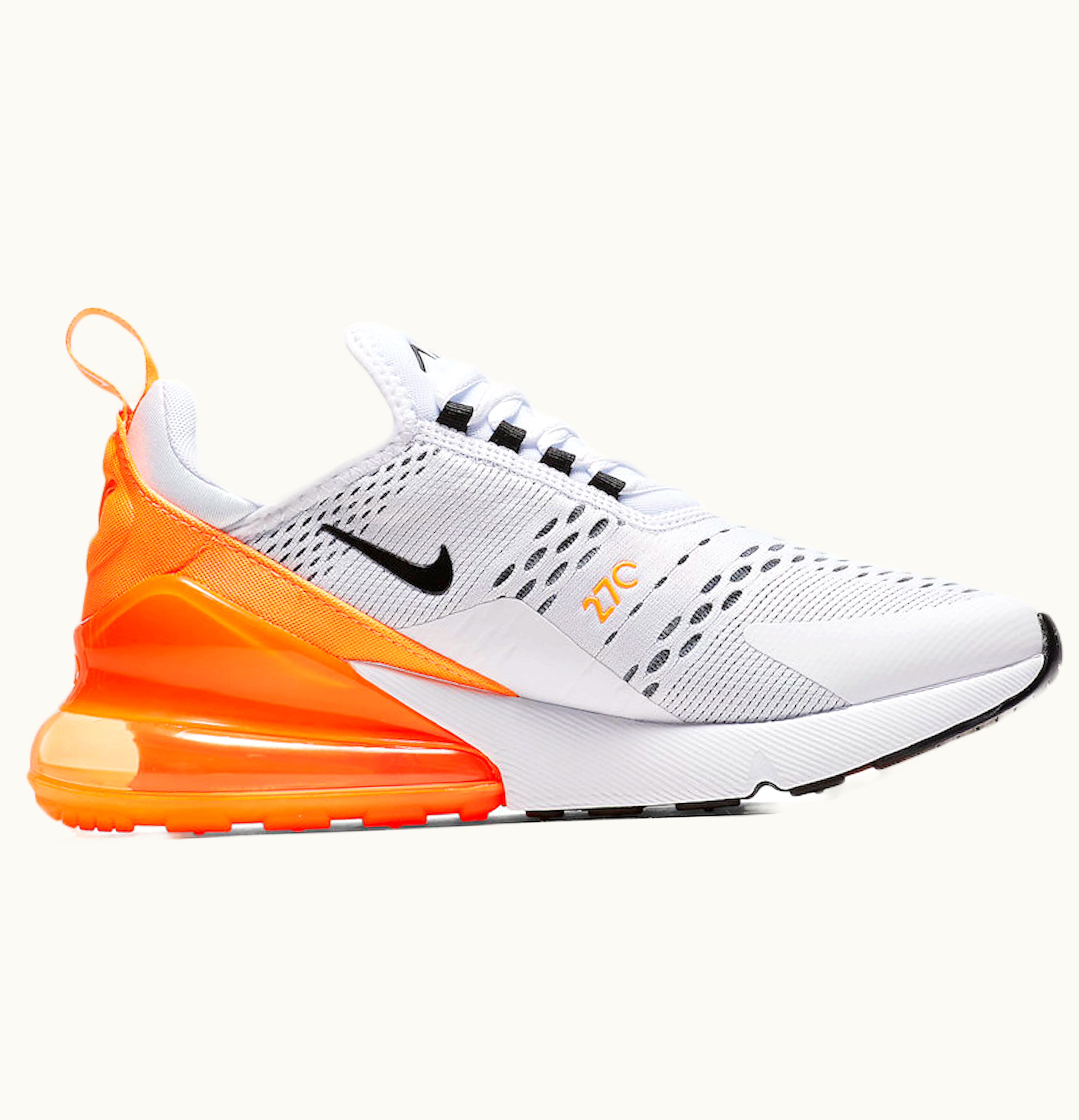 Nike Nike Air Max 270 White Black Orange W