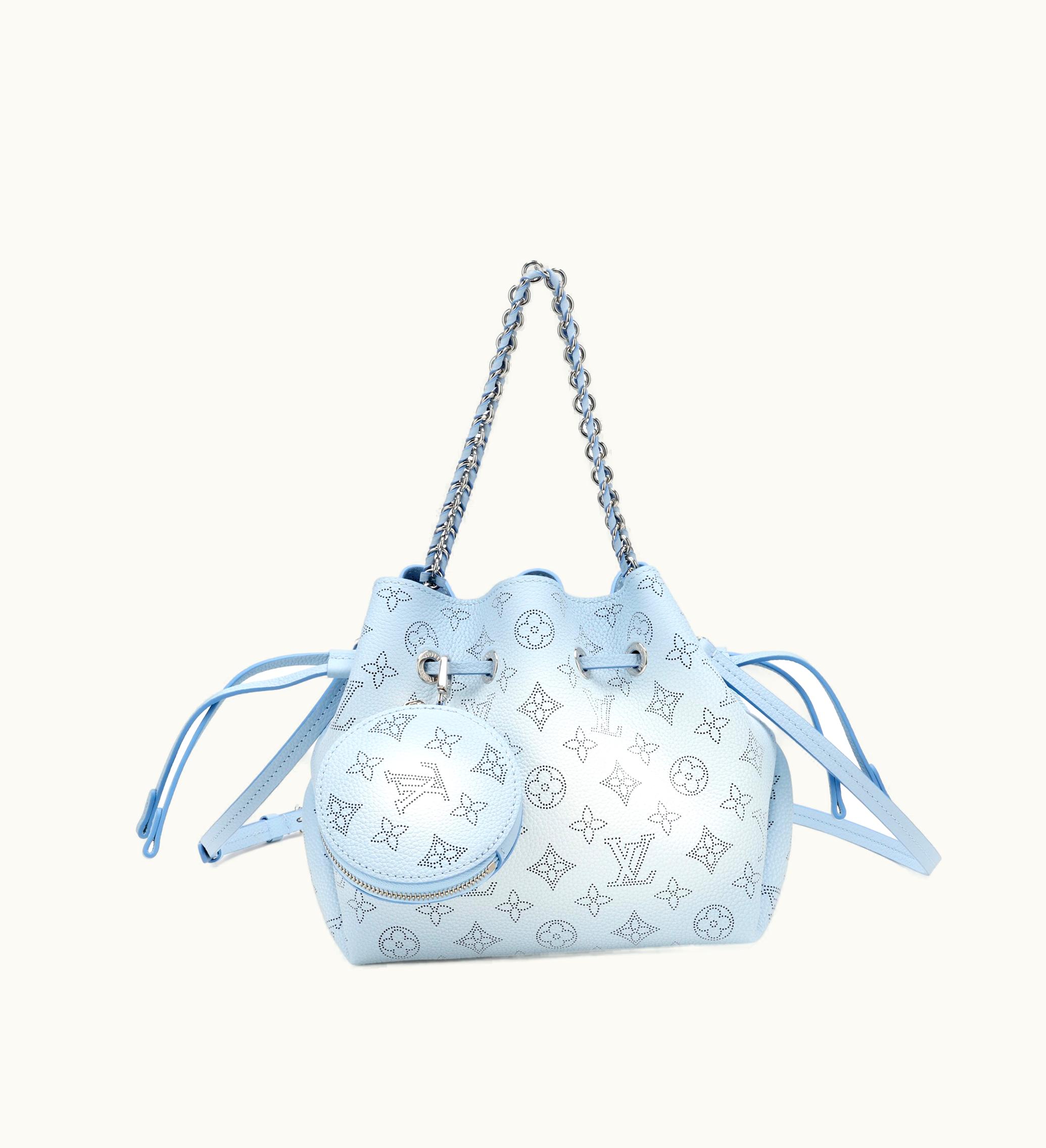 Louis Vuitton Louis Vuitton 2022 Louis Vuitton Bella Mahina Monogram Perforated Nuage Silver Hardware