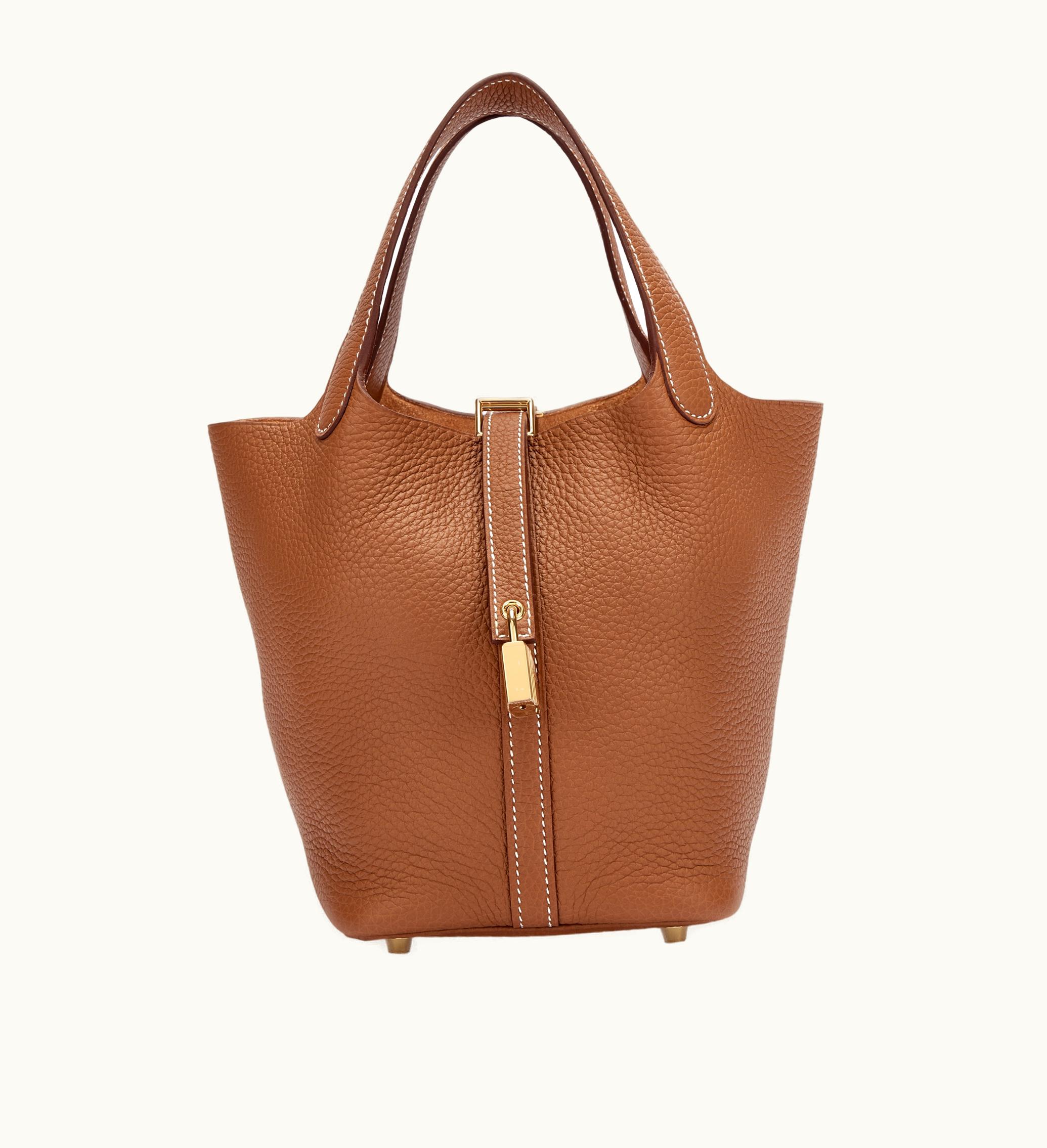 Hermès Hermès Maurice Picotin Lock 18 in Gold with Gold Hardware, 2022 Edition