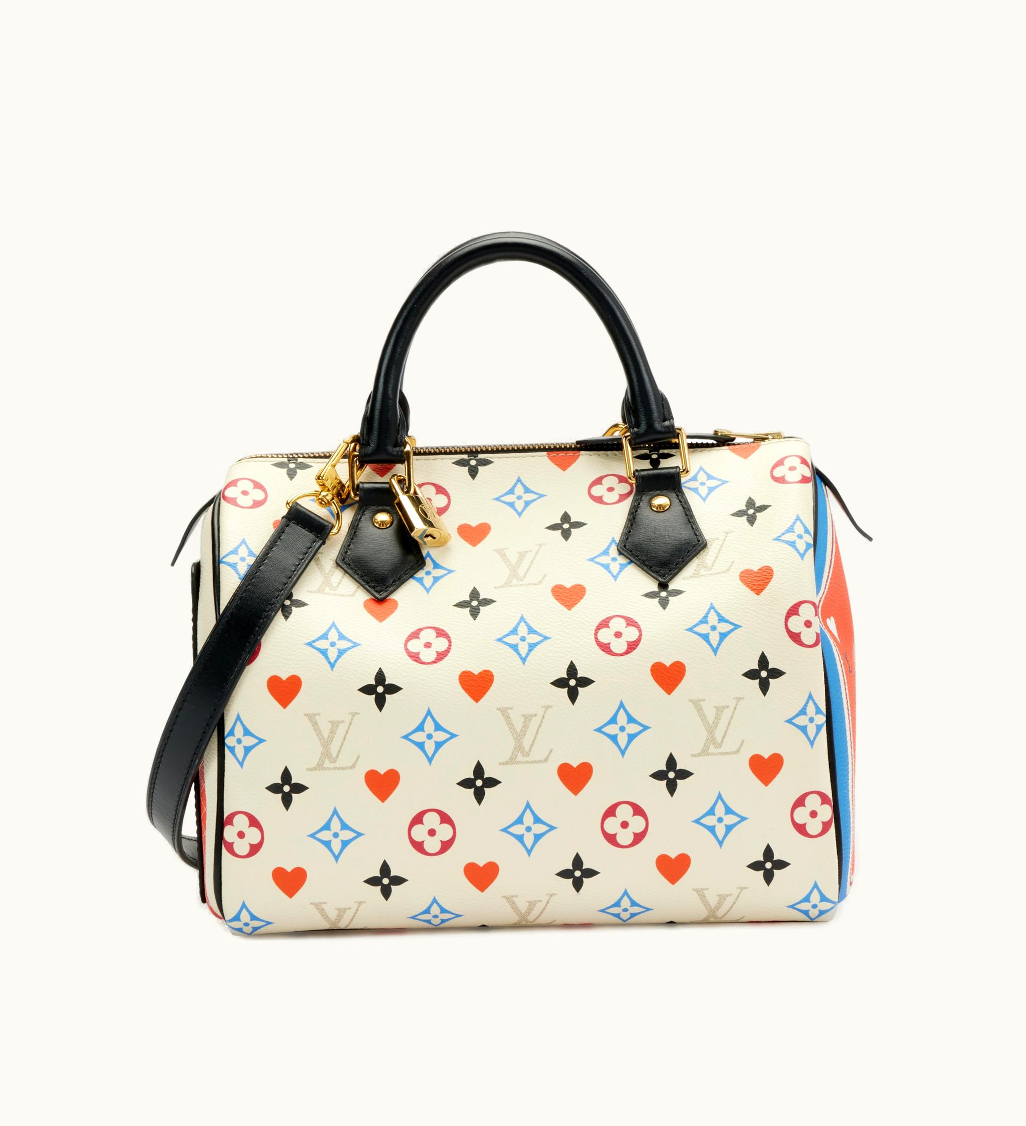 Louis Vuitton Louis Vuitton Multicolor Monogram Coated Canvas Game On Speedy Bandoulière 25 Gold Hardware, 2020
