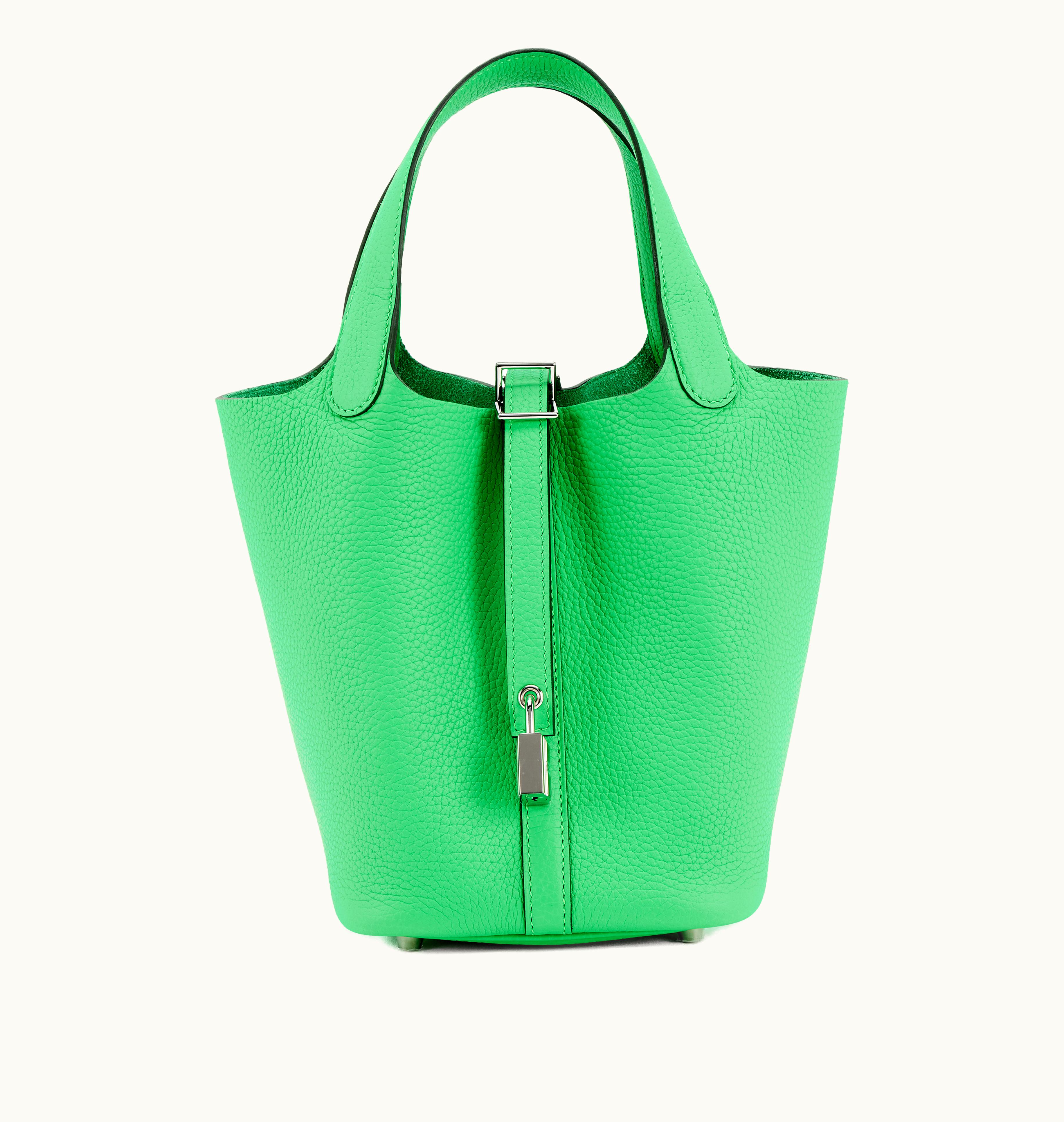 Hermès Hermès Green Comics Clémence Picotin Lock 18 with Palladium Hardware, 2023