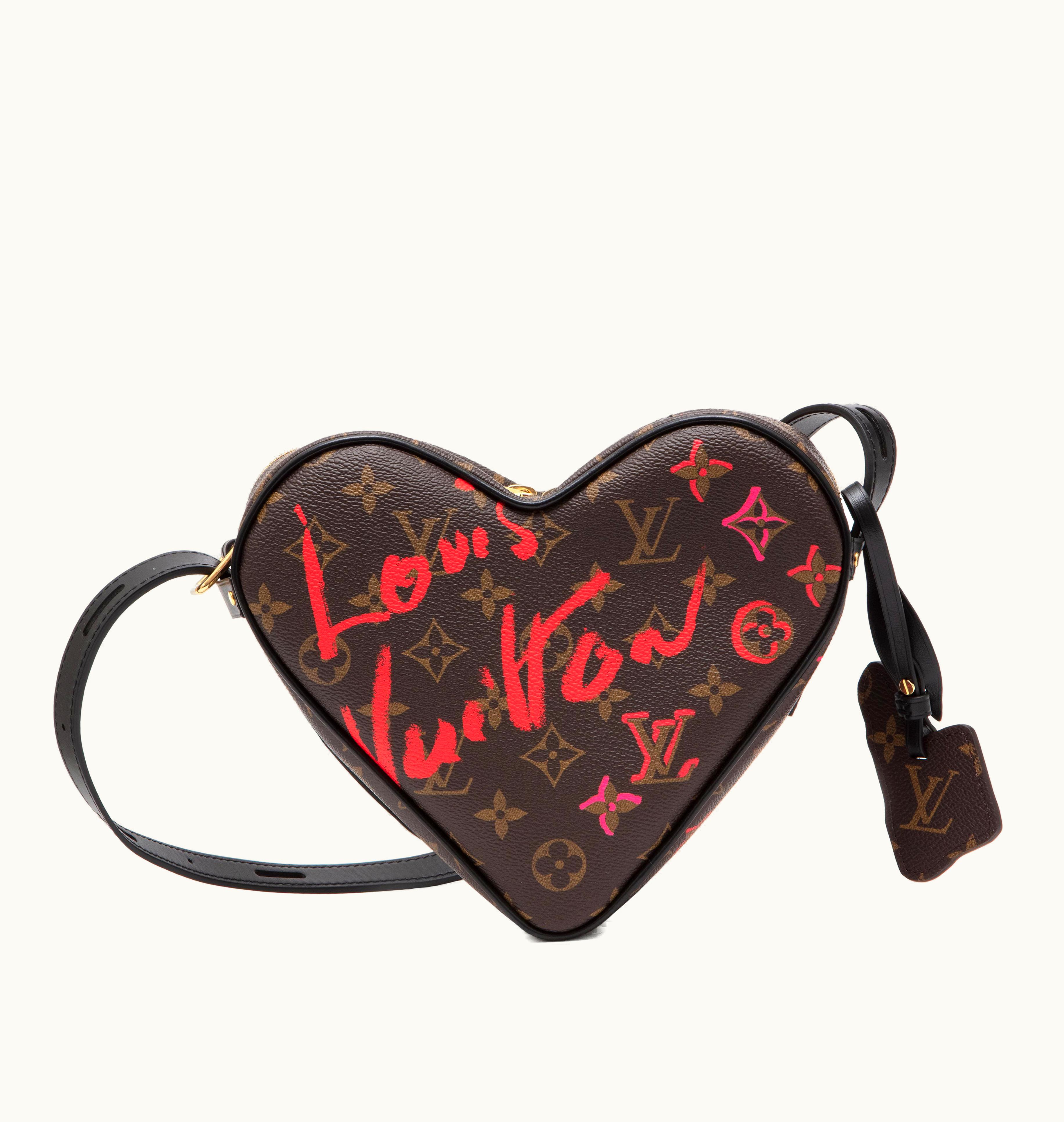 Louis Vuitton Louis Vuitton Brown, Red, and Pink Monogram Blossoms Coated Canvas Sac Coeur Gold Hardware, 2021
