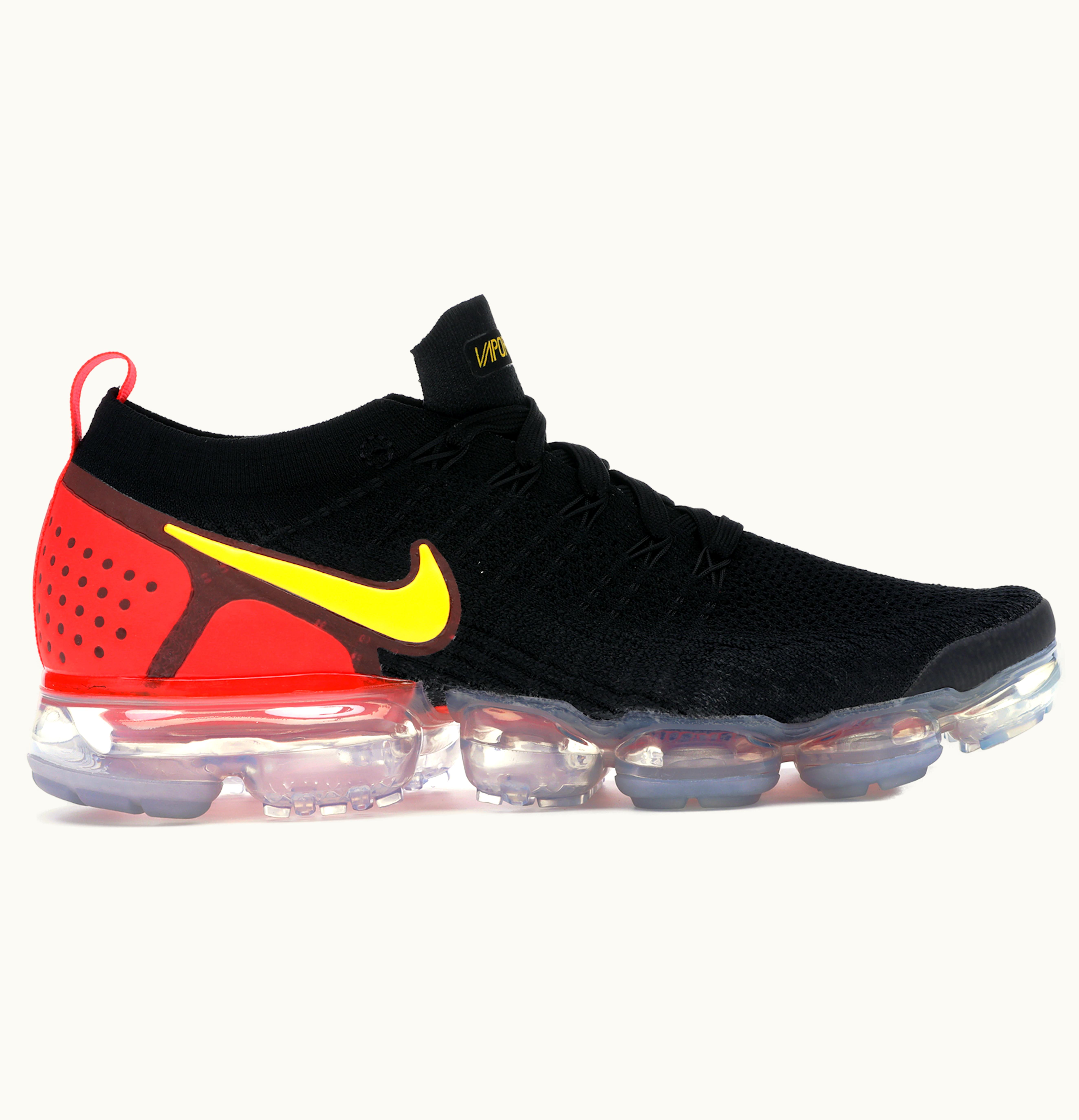 Nike Nike Air VaporMax 2 Black Laser Orange Total Crimson