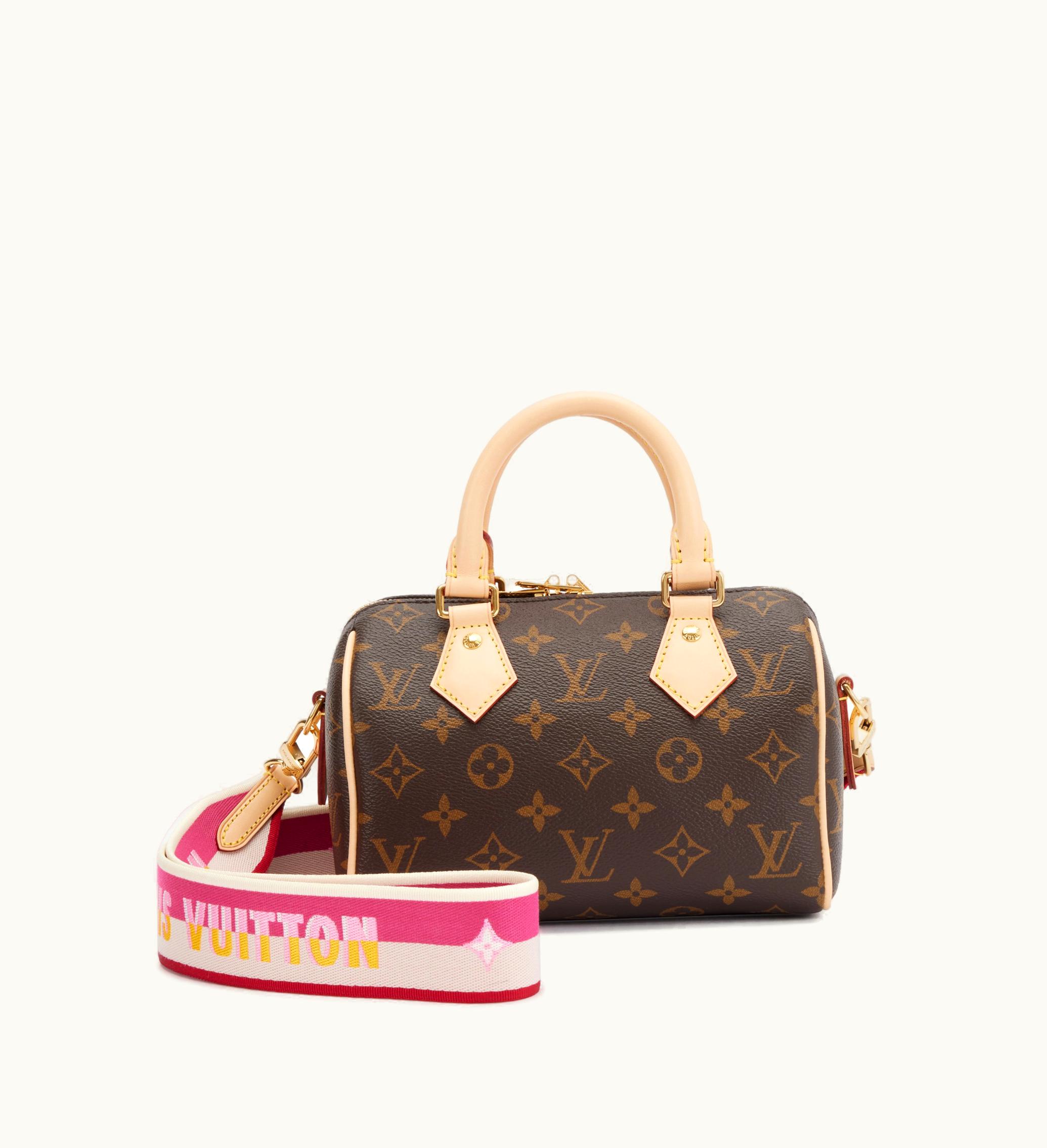 Louis Vuitton Louis Vuitton Speedy Bandoulière 20 in Brown Monogram Coated Canvas with Gold Hardware, 2021