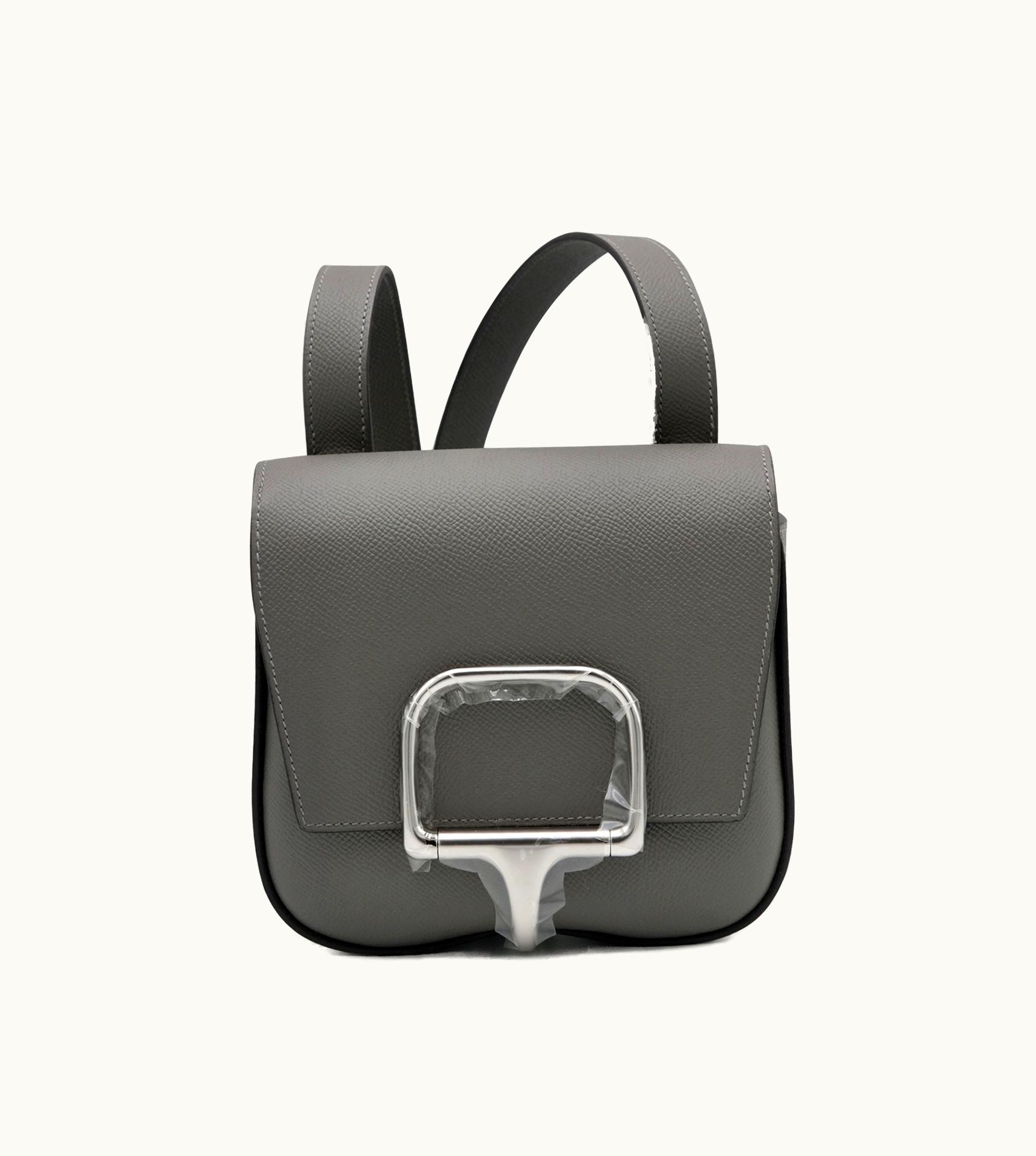 Hermès Hermès Gris Meyer Epsom Mini Della Cavalleria Palladium Hardware, 2022
