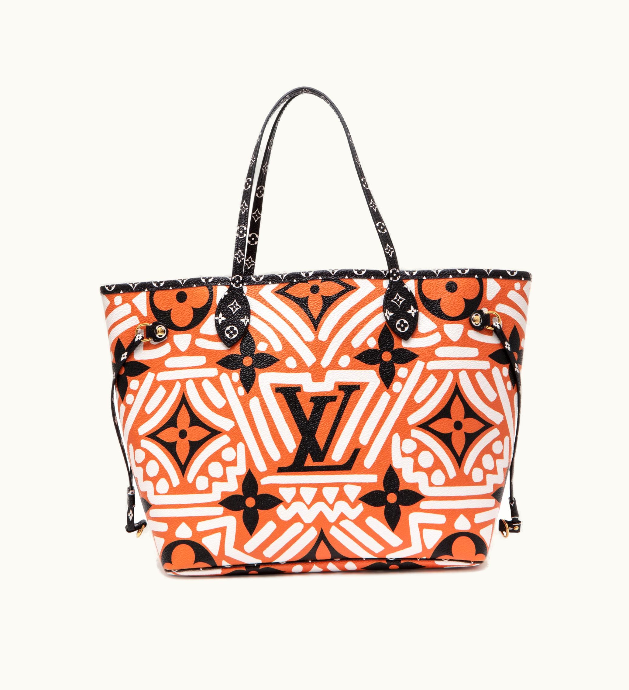 Louis Vuitton Louis Vuitton 2020 Crafty Monogram Coated Canvas Louis Vuitton Neverfull MM with Ebene and White Palette, Gold Hardware