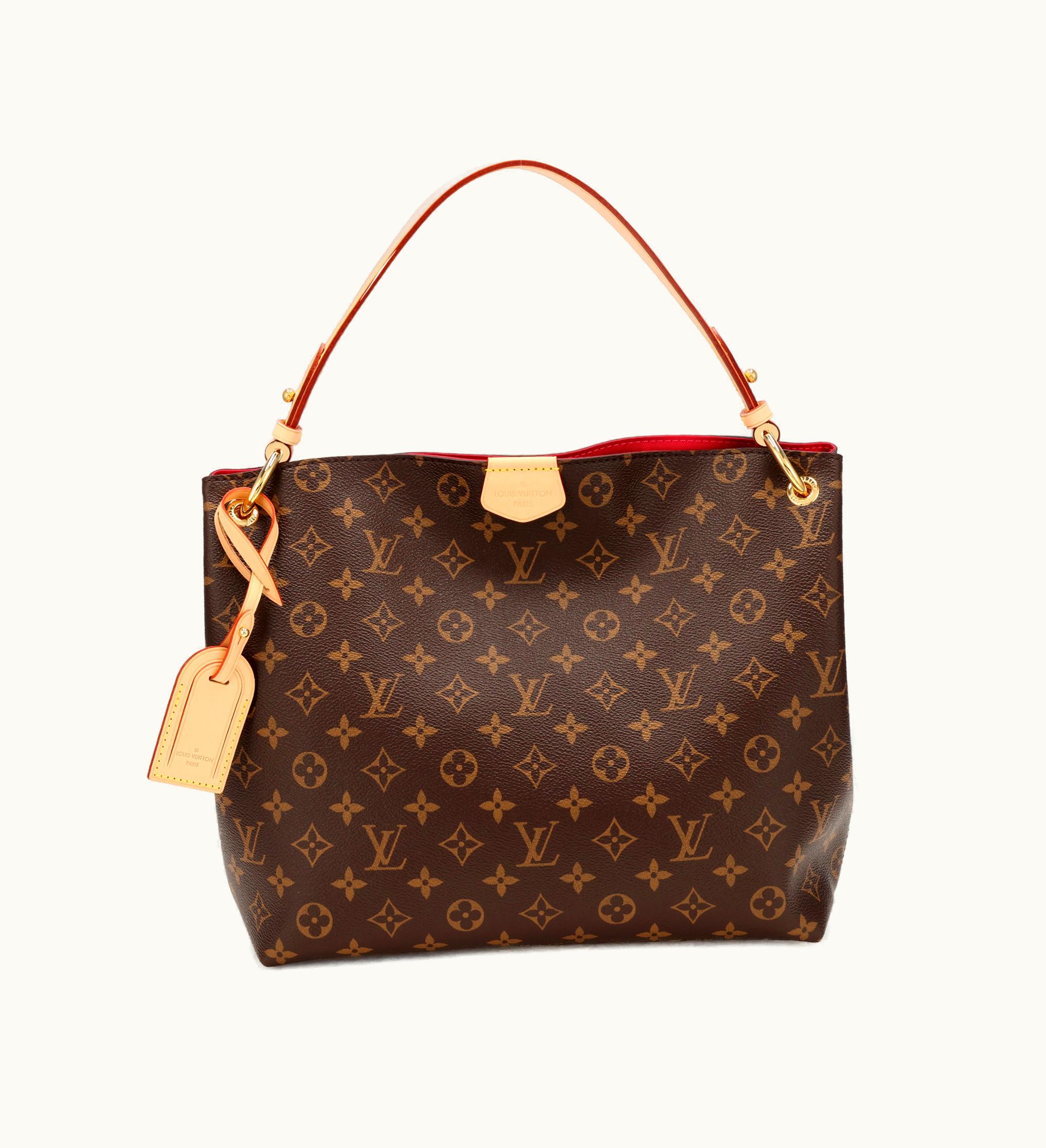 Louis Vuitton Louis Vuitton Ebene Monogram Coated Canvas Graceful MM Toned Hardware, 2021-2022