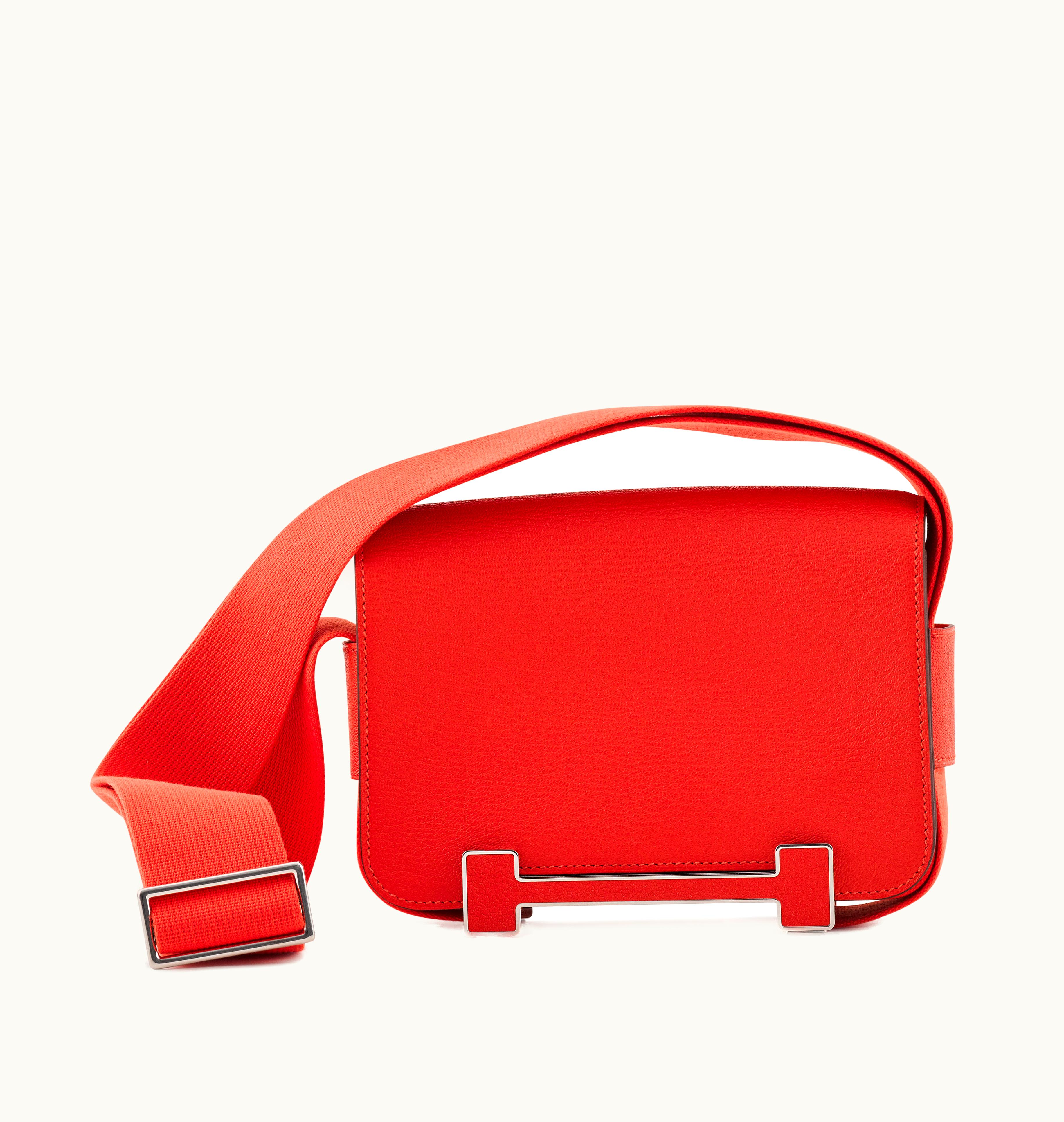Hermès Capucine Chevre Mysore Geta Palladium Hardware, the year 2022