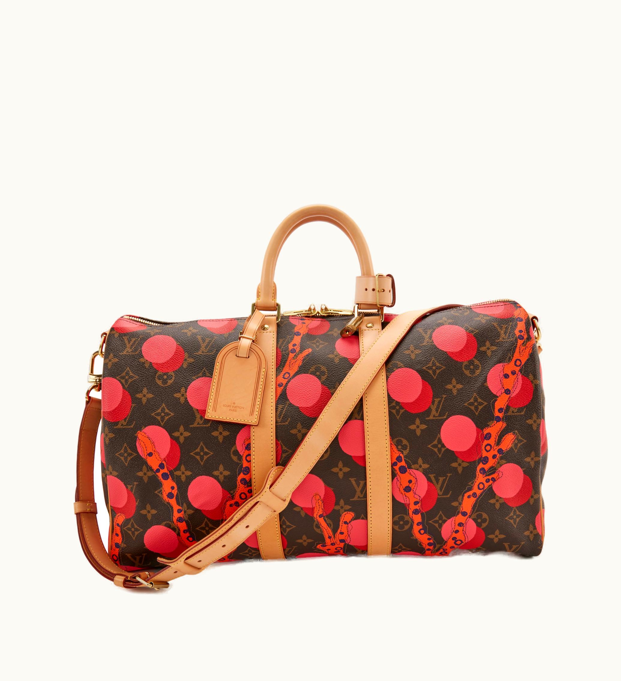 Louis Vuitton Keepall 45 in Multicolor Ramages Monogram Coated Canvas with Gold Hardware, released in 2015