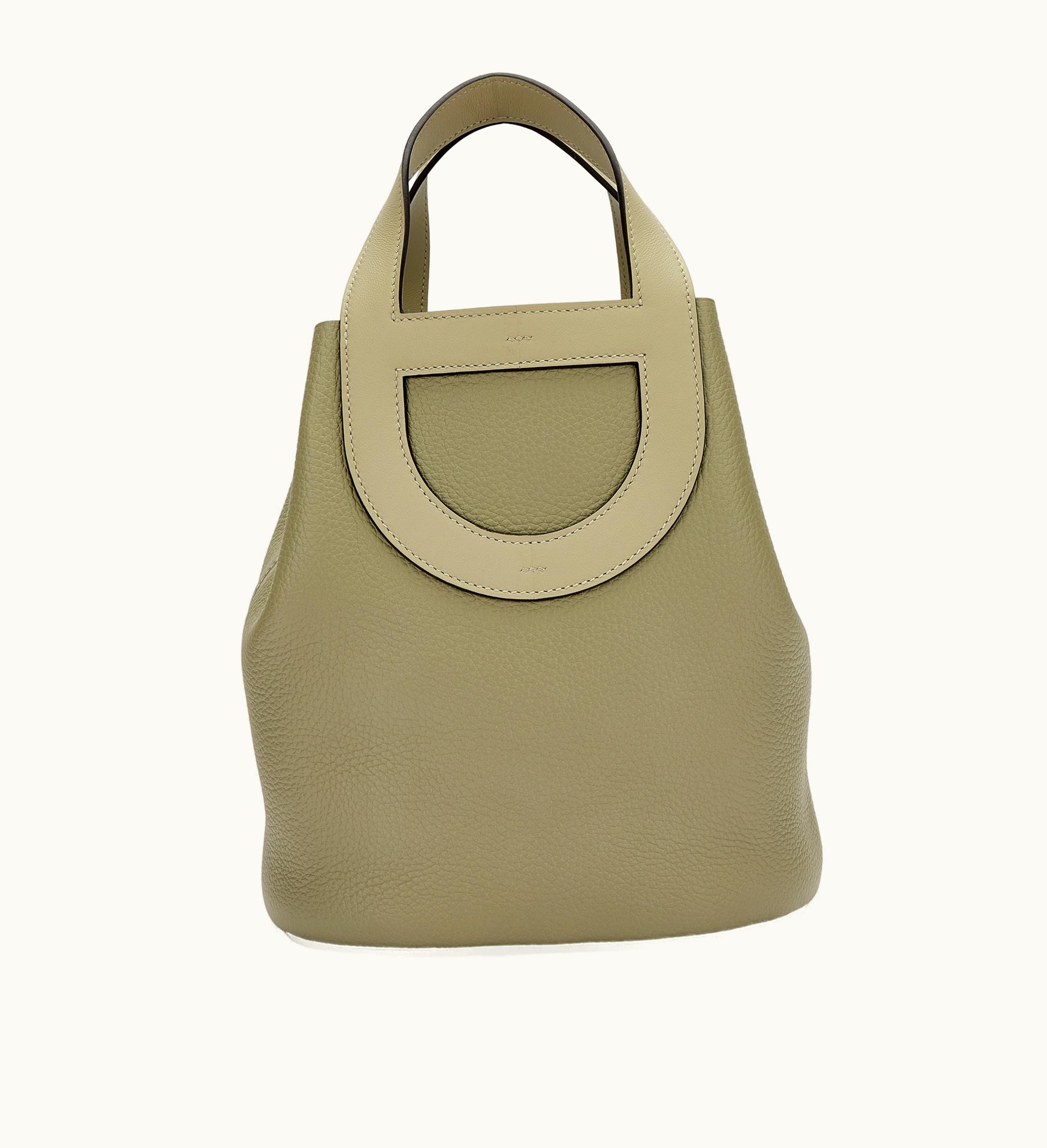 Hermès Sauge Clemence with Gold Hardware, 23 size, made with Swift In-the-Loop leather