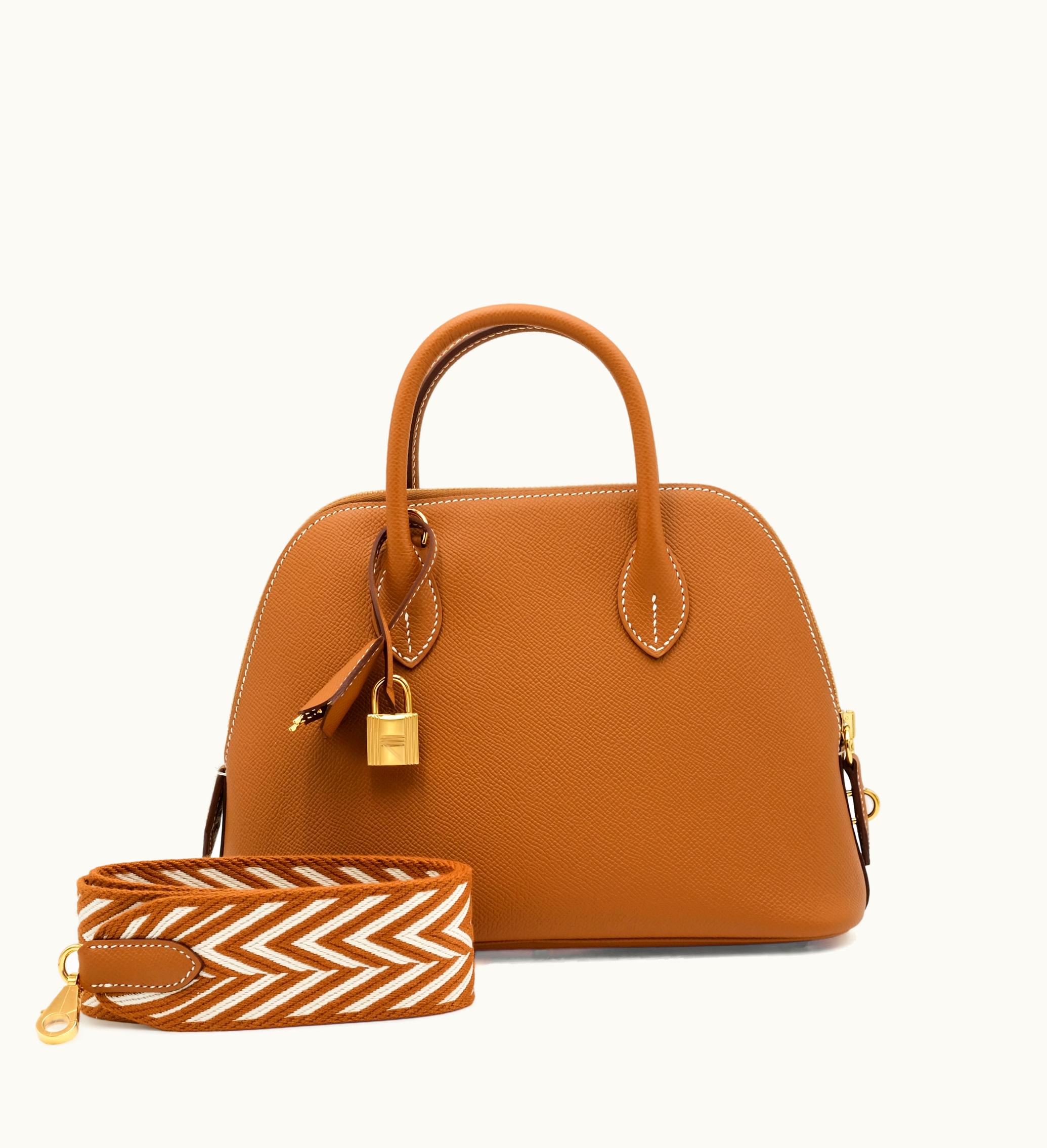 Hermès Hermès Gold Hardware complementing the Hermès Gold Epsom Bolide 1923 25, 2023