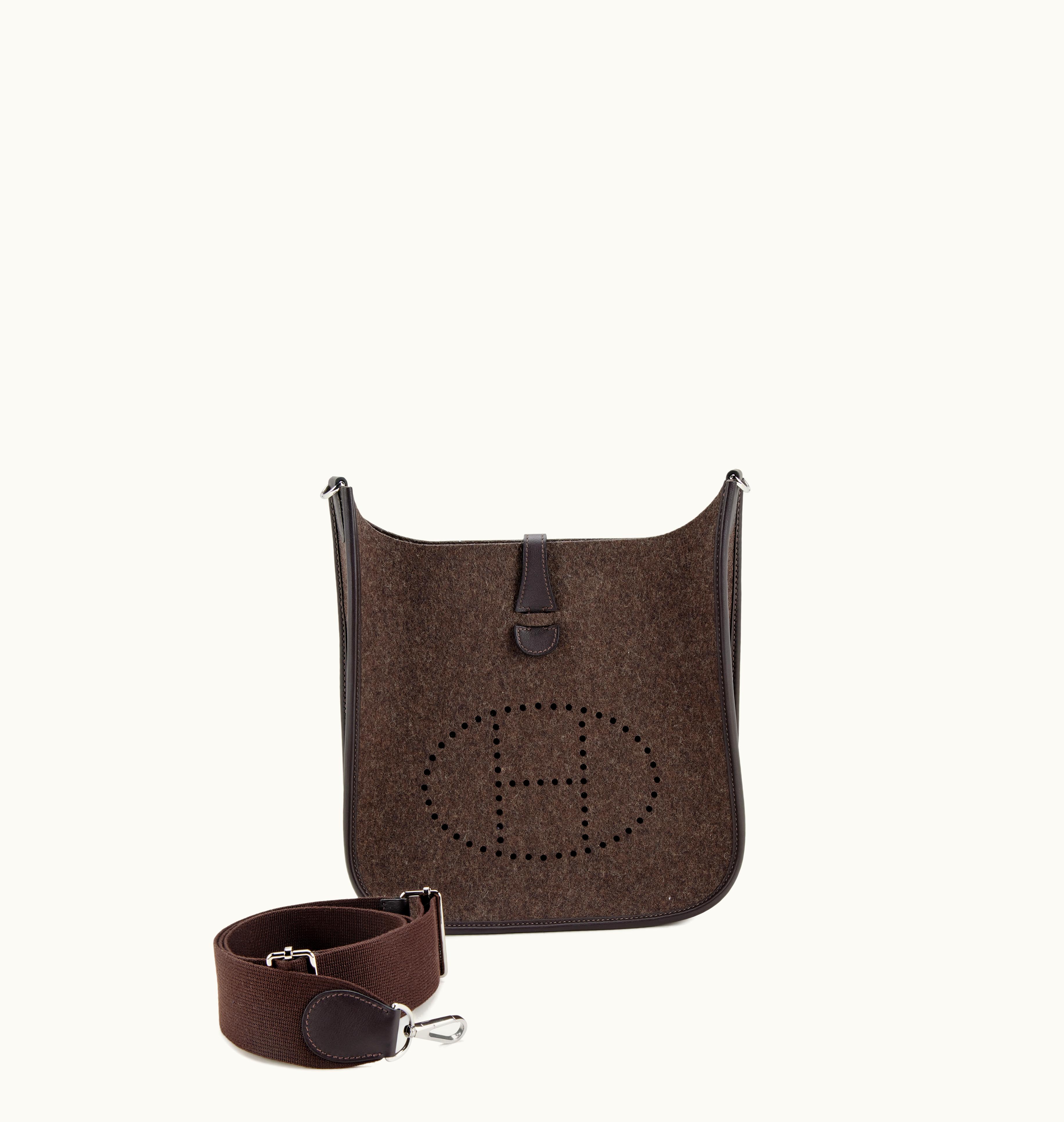 Hermès Hermès "Hermès Evelyne PM 29 in Feutre Wool with Palladium Hardware, 2022"